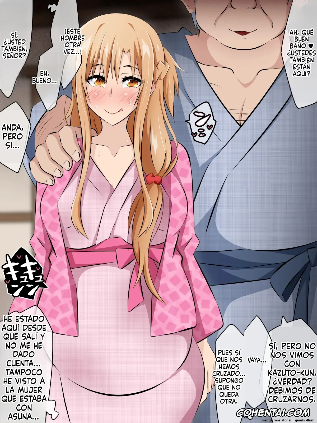 Sword Art Online porno, Asuna Yuuki porno, Hitozuma ni Natta Heroine o Netoru. ~Yakubutsu Choukyou de Ochiru Asuna-san~ (Sword Art Online), pagina 371