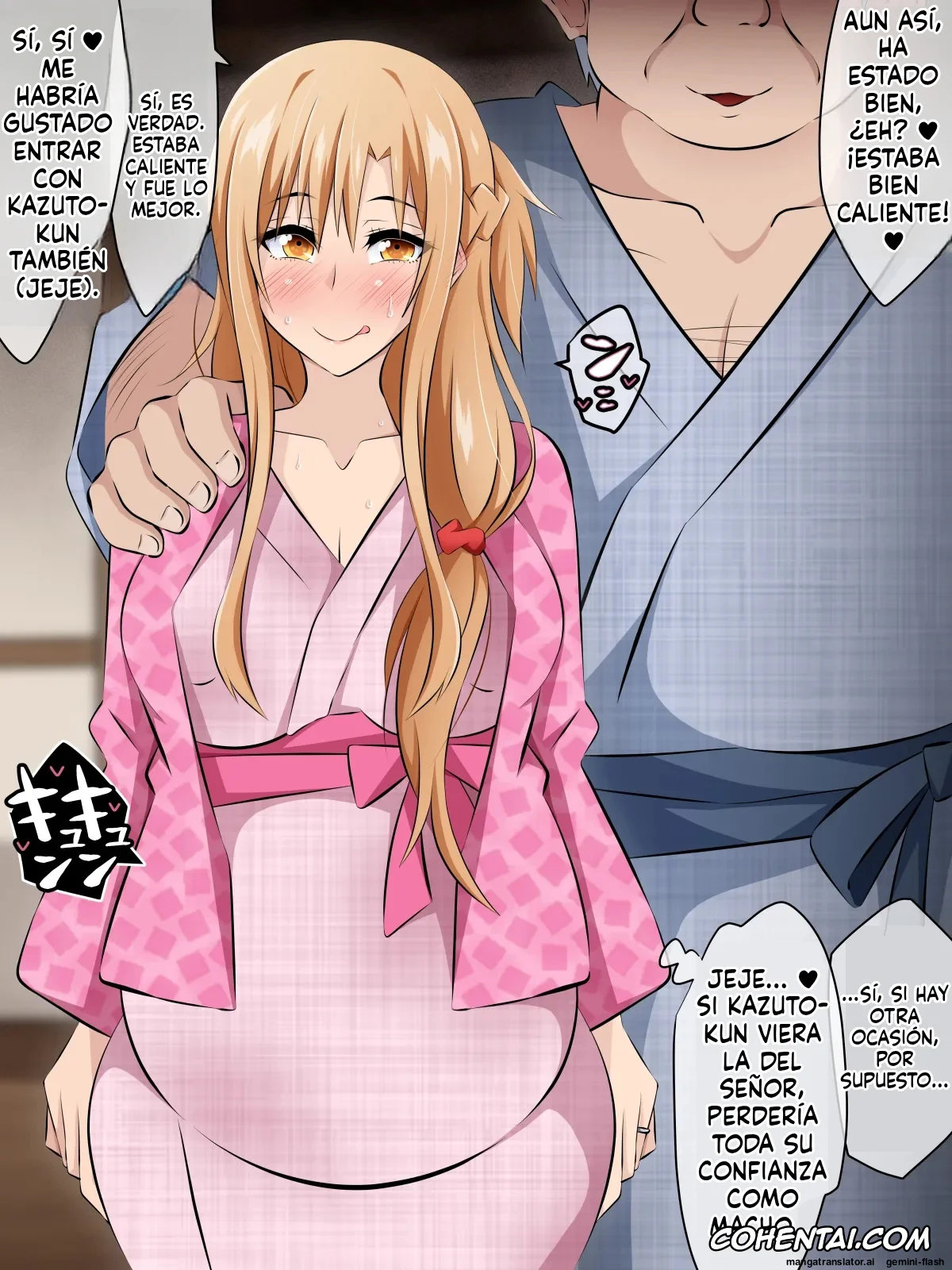 Sword Art Online xxx, Asuna Yuuki xxx, Hitozuma ni Natta Heroine o Netoru. ~Yakubutsu Choukyou de Ochiru Asuna-san~ (Sword Art Online), pagina 373