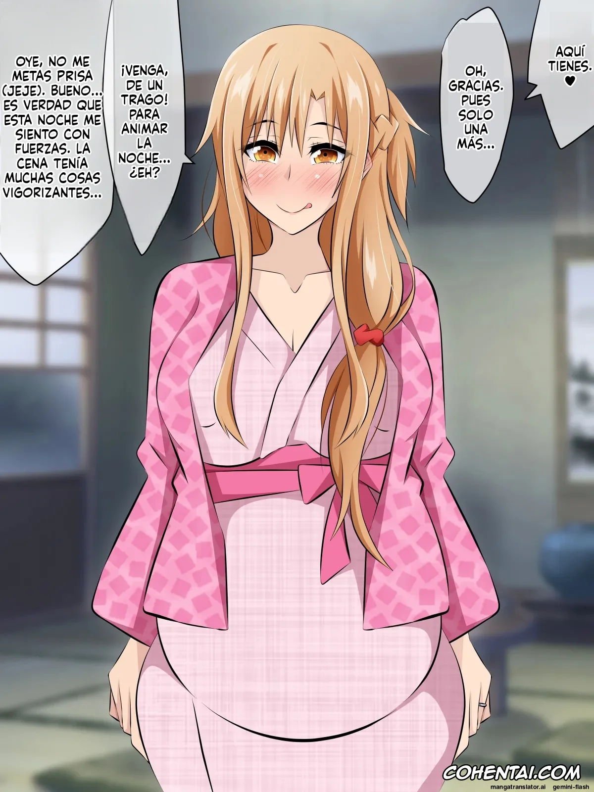 Sword Art Online xxx, Asuna Yuuki xxx, Hitozuma ni Natta Heroine o Netoru. ~Yakubutsu Choukyou de Ochiru Asuna-san~ (Sword Art Online), pagina 379