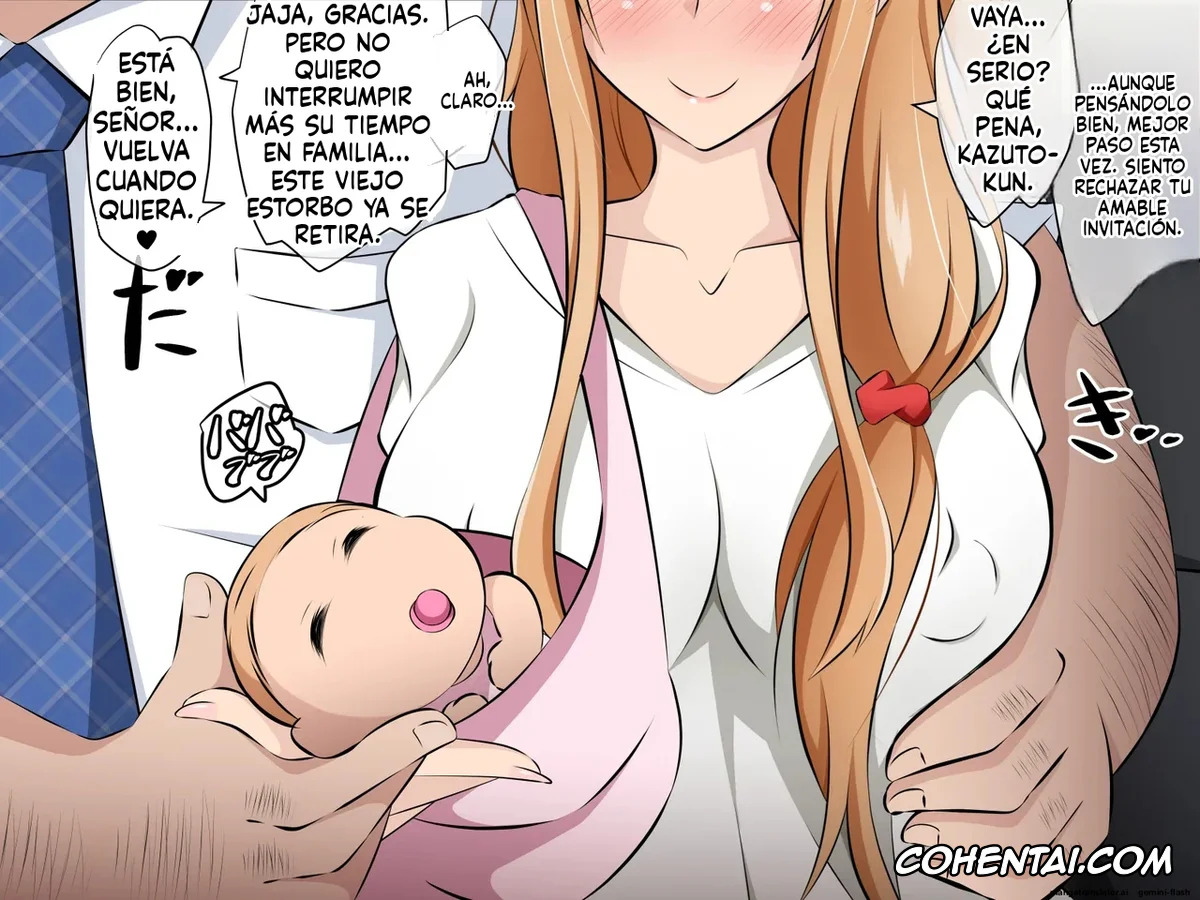 Sword Art Online porno, Asuna Yuuki porno, Hitozuma ni Natta Heroine o Netoru. ~Yakubutsu Choukyou de Ochiru Asuna-san~ (Sword Art Online), pagina 467