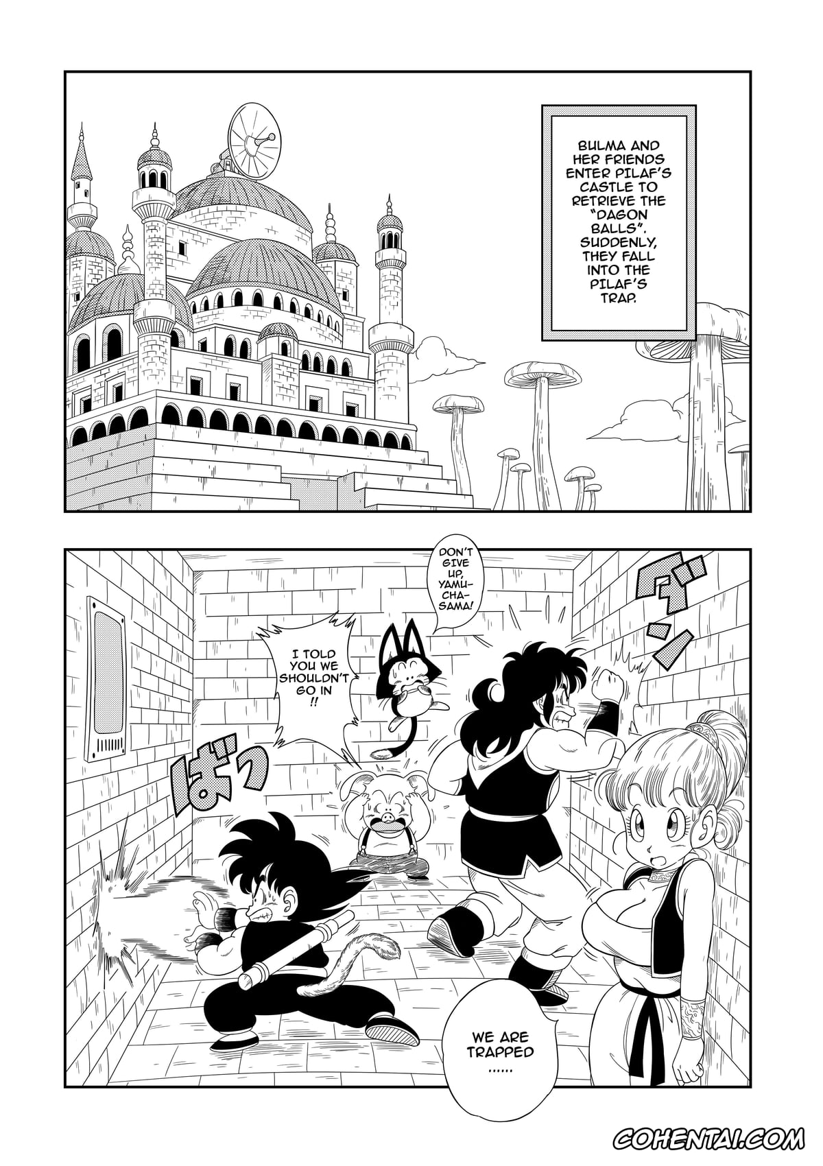 Dragon Ball porno, Bulma Briefs porno, Emperor Pilaf porno, Mai porno, Oolong porno, Shu porno, Yamcha porno, Punishment in Pilaf’s Castle (Dragon Ball), pagina 2