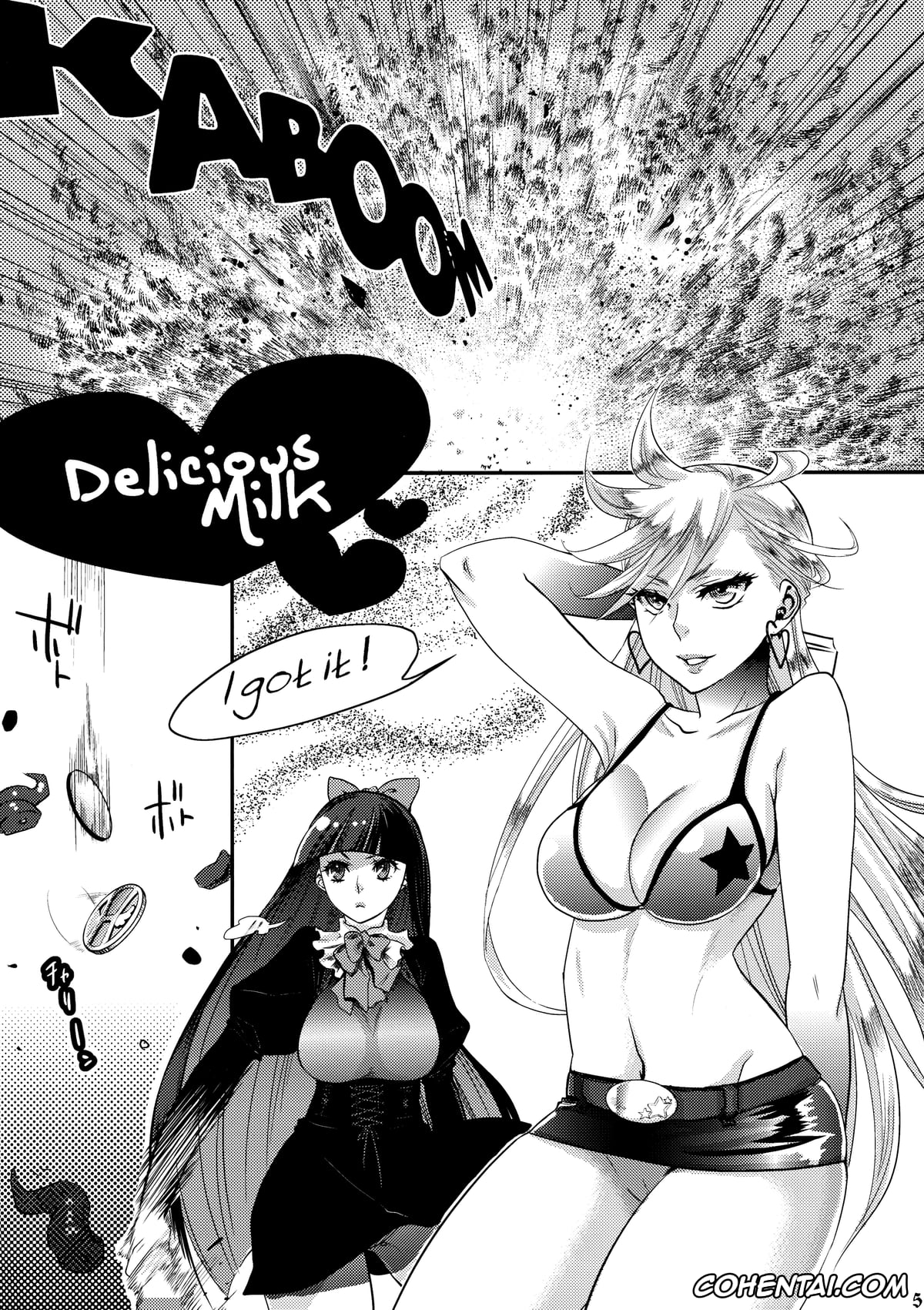 Panty & Stocking with Garterbelt xxx, Panty Anarchy xxx, Stocking Anarchy xxx, Delicious Milk (Panty & Stocking with Garterbelt), pagina 4