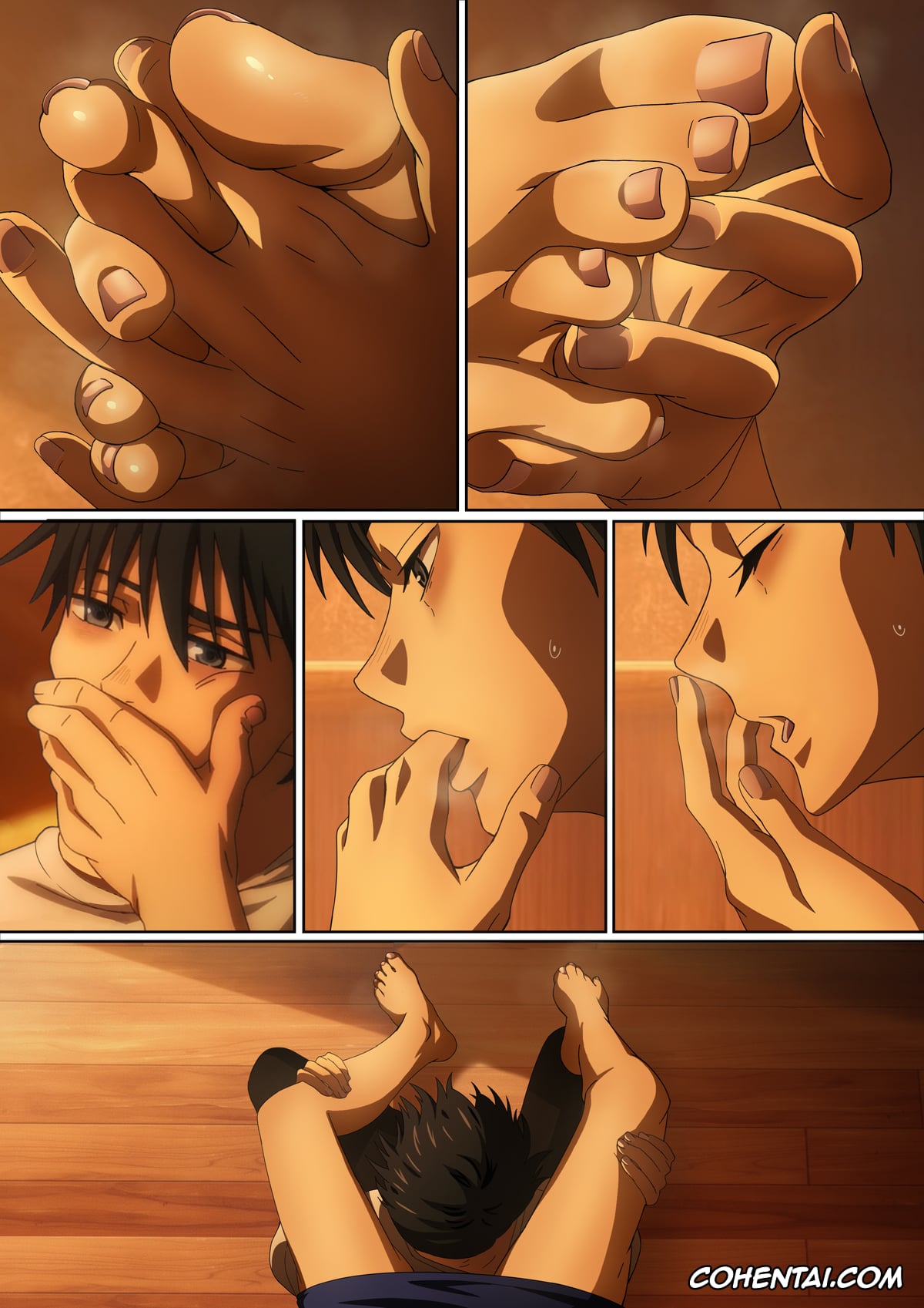 Jujutsu Kaisen porno, Maki Zenin porno, Yuta Okkotsu porno, Drowning in Maki-sama’s Toes (Jujutsu Kaisen), pagina 35