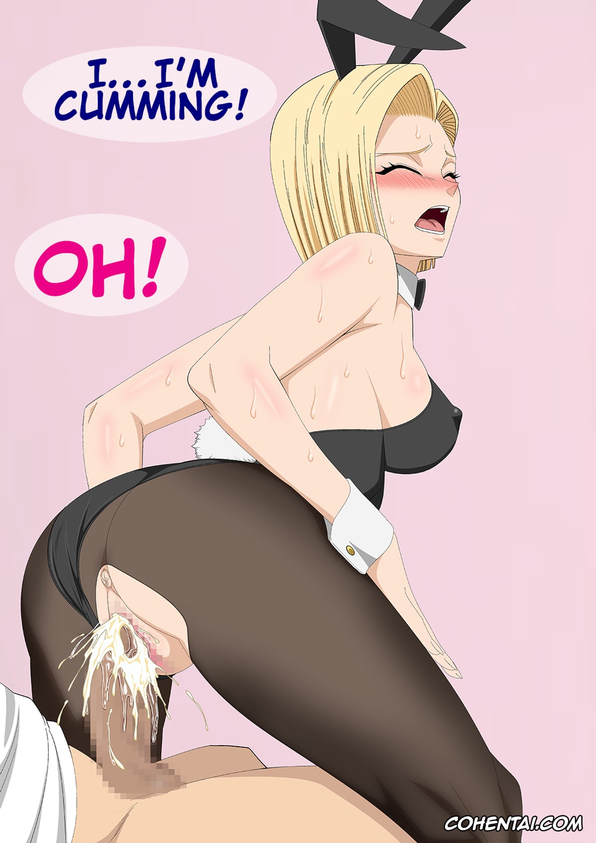 Dragon Ball hentai, Dragon Ball Z hentai, Android 18 hentai, ROUTE 18 Bunny Girl Hen (Dragon Ball Z), pagina 18