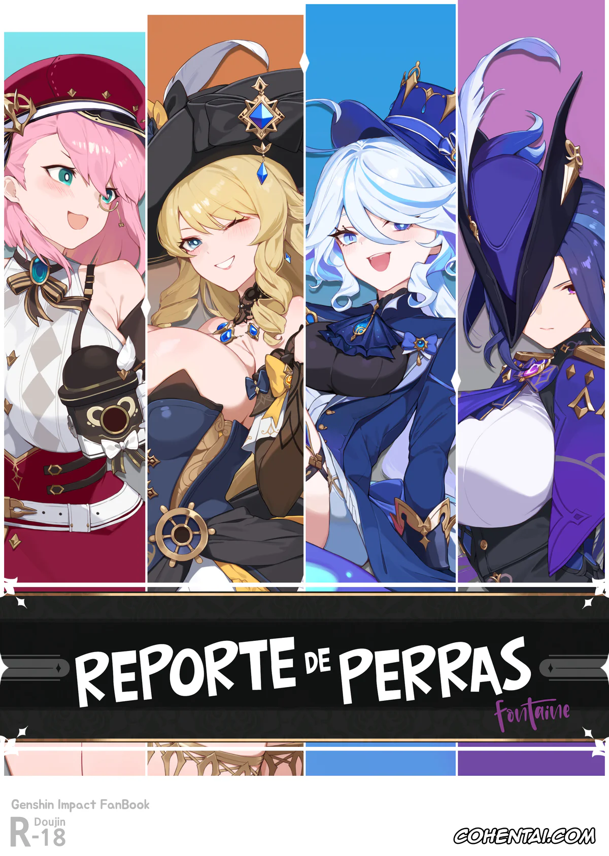 Genshin Impact xxx, Charlotte xxx, Clorinde xxx, Focalors | Lady Furina xxx, Navia Caspar xxx, Mesu Repoto Fontenu (Genshin Impact), pagina 1