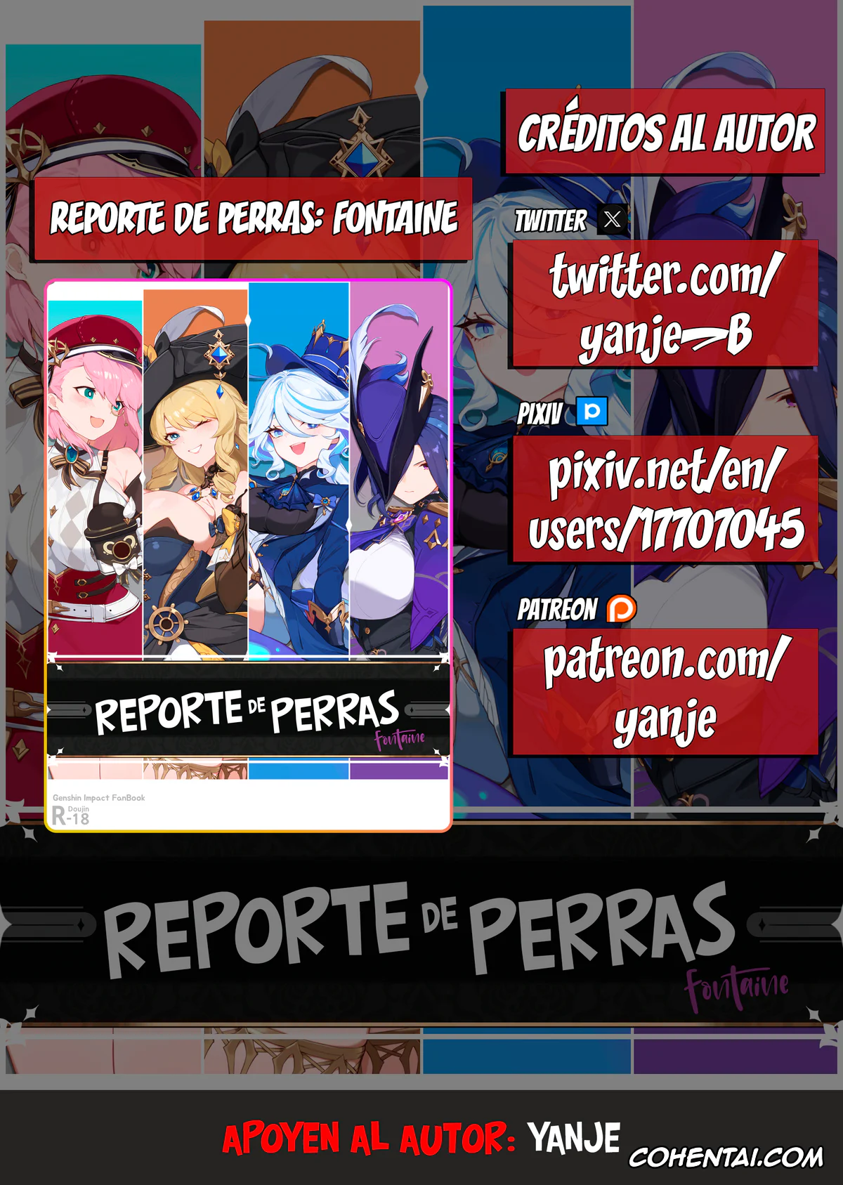Genshin Impact porno, Charlotte porno, Clorinde porno, Focalors | Lady Furina porno, Navia Caspar porno, Mesu Repoto Fontenu (Genshin Impact), pagina 2