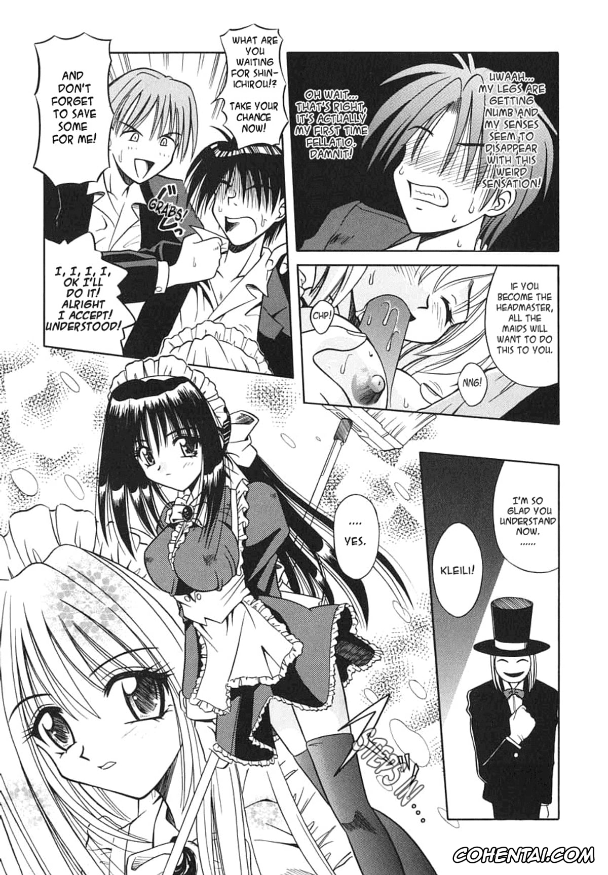 Manga porno, Tankoubon porno, Palladium Garden, pagina 14