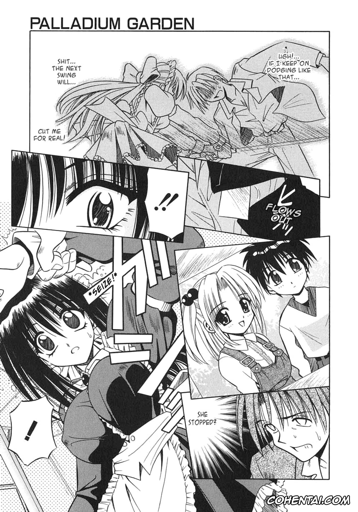 Manga porno, Tankoubon porno, Palladium Garden, pagina 20