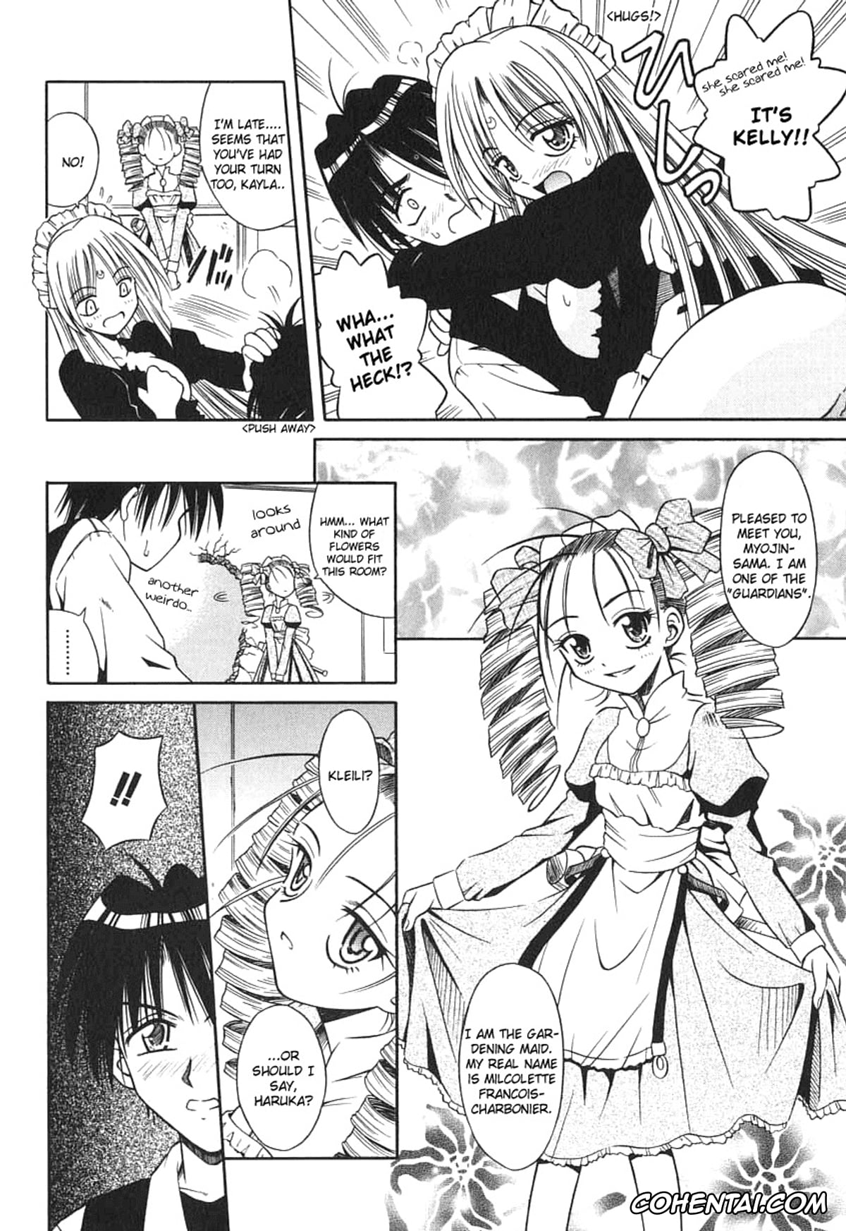 Manga xxx, Tankoubon xxx, Palladium Garden, pagina 109
