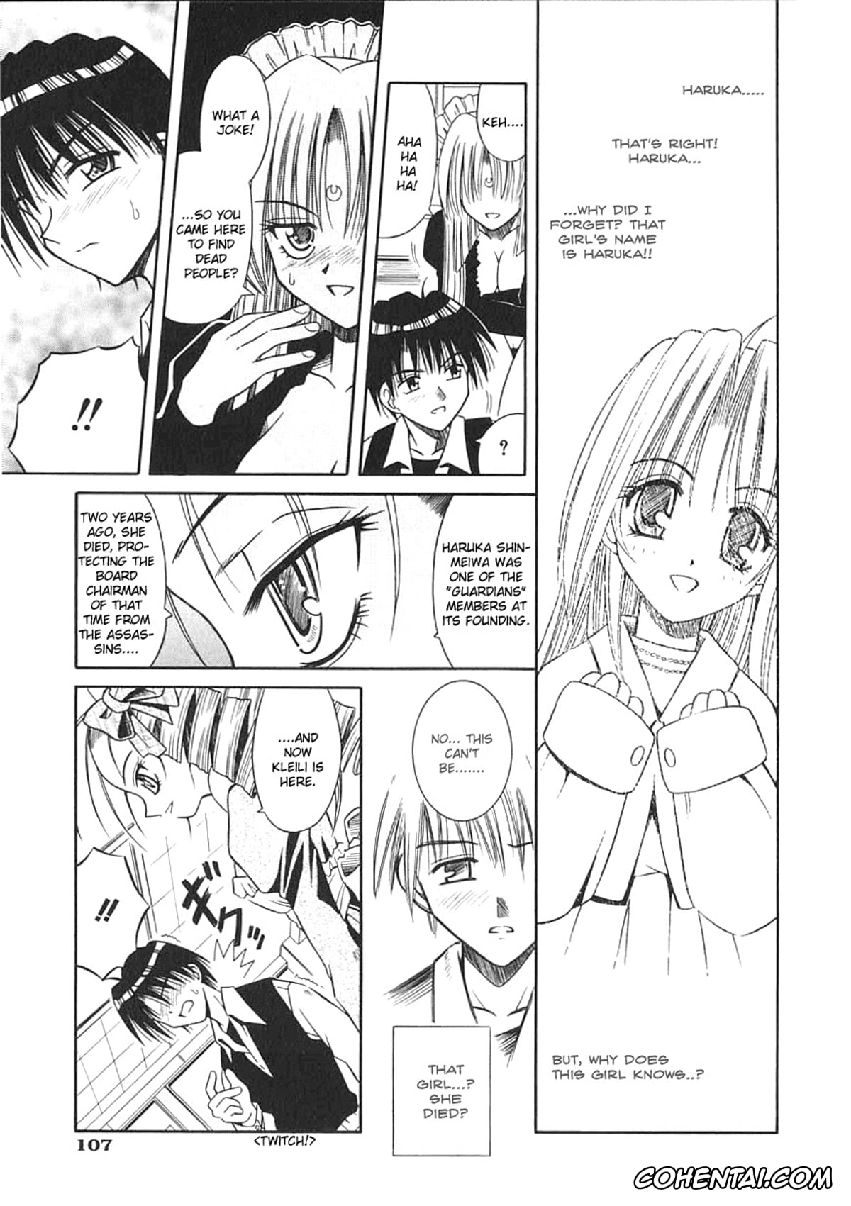 Manga porno, Tankoubon porno, Palladium Garden, pagina 110