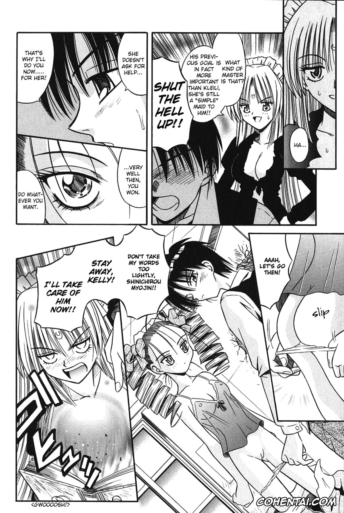 Manga xxx, Tankoubon xxx, Palladium Garden, pagina 115