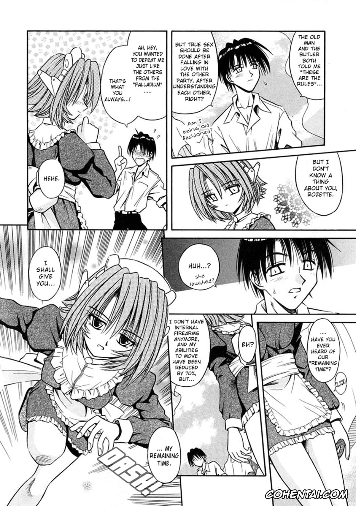 Manga xxx, Tankoubon xxx, Palladium Garden, pagina 133