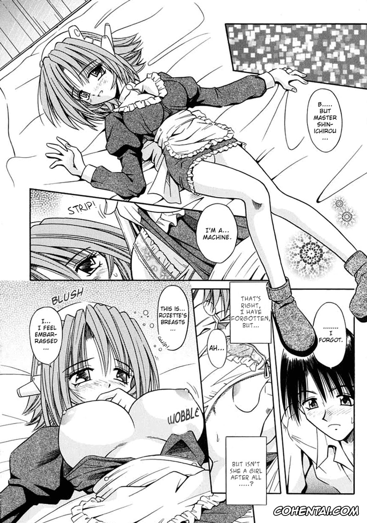 Manga porno, Tankoubon porno, Palladium Garden, pagina 137