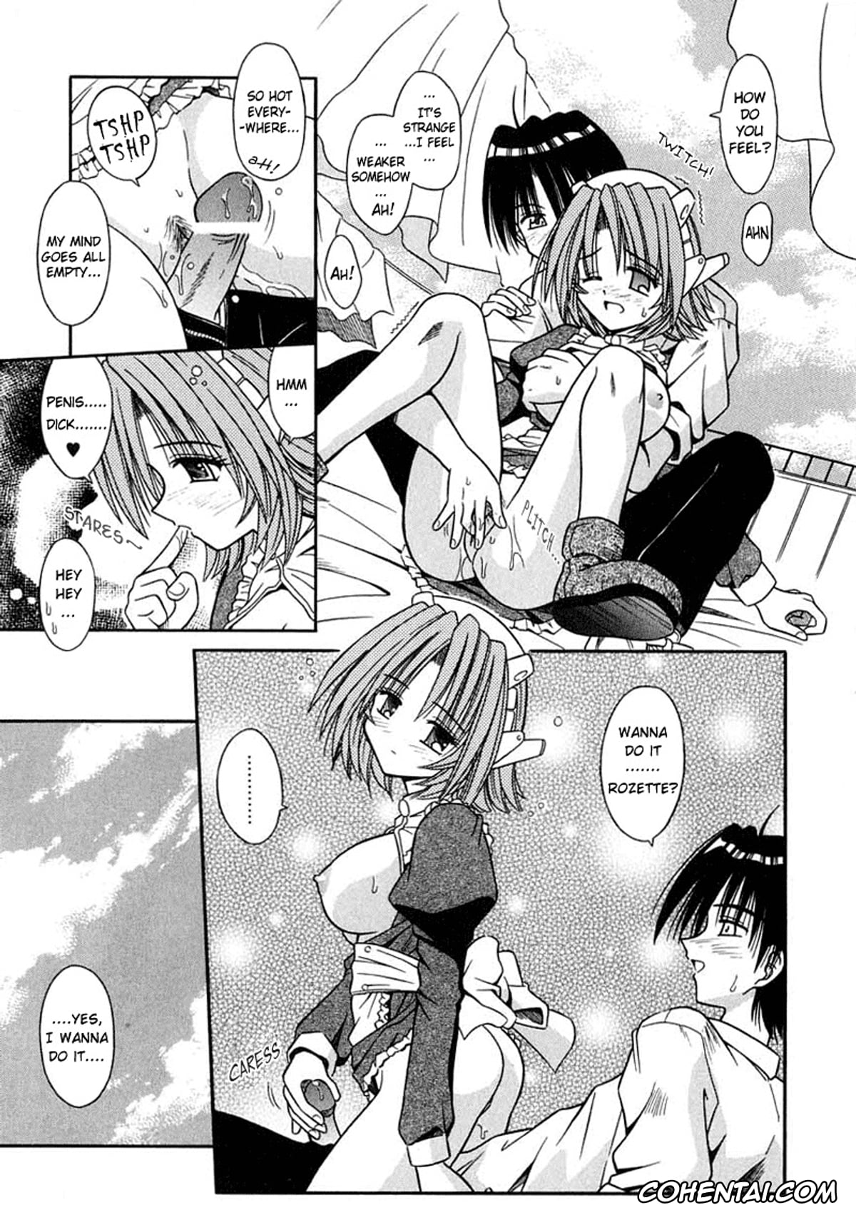 Manga porno, Tankoubon porno, Palladium Garden, pagina 140