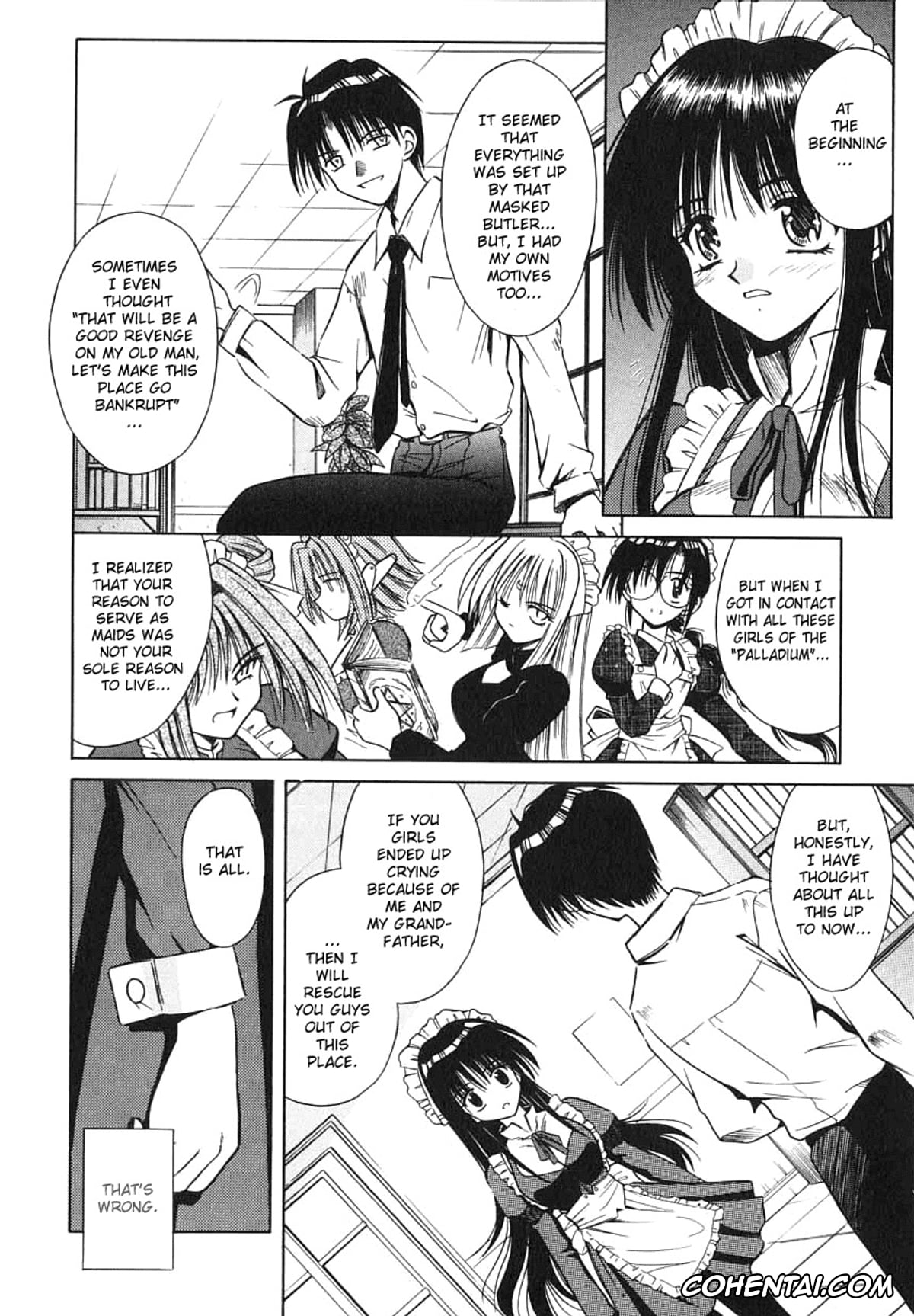 Manga xxx, Tankoubon xxx, Palladium Garden, pagina 151