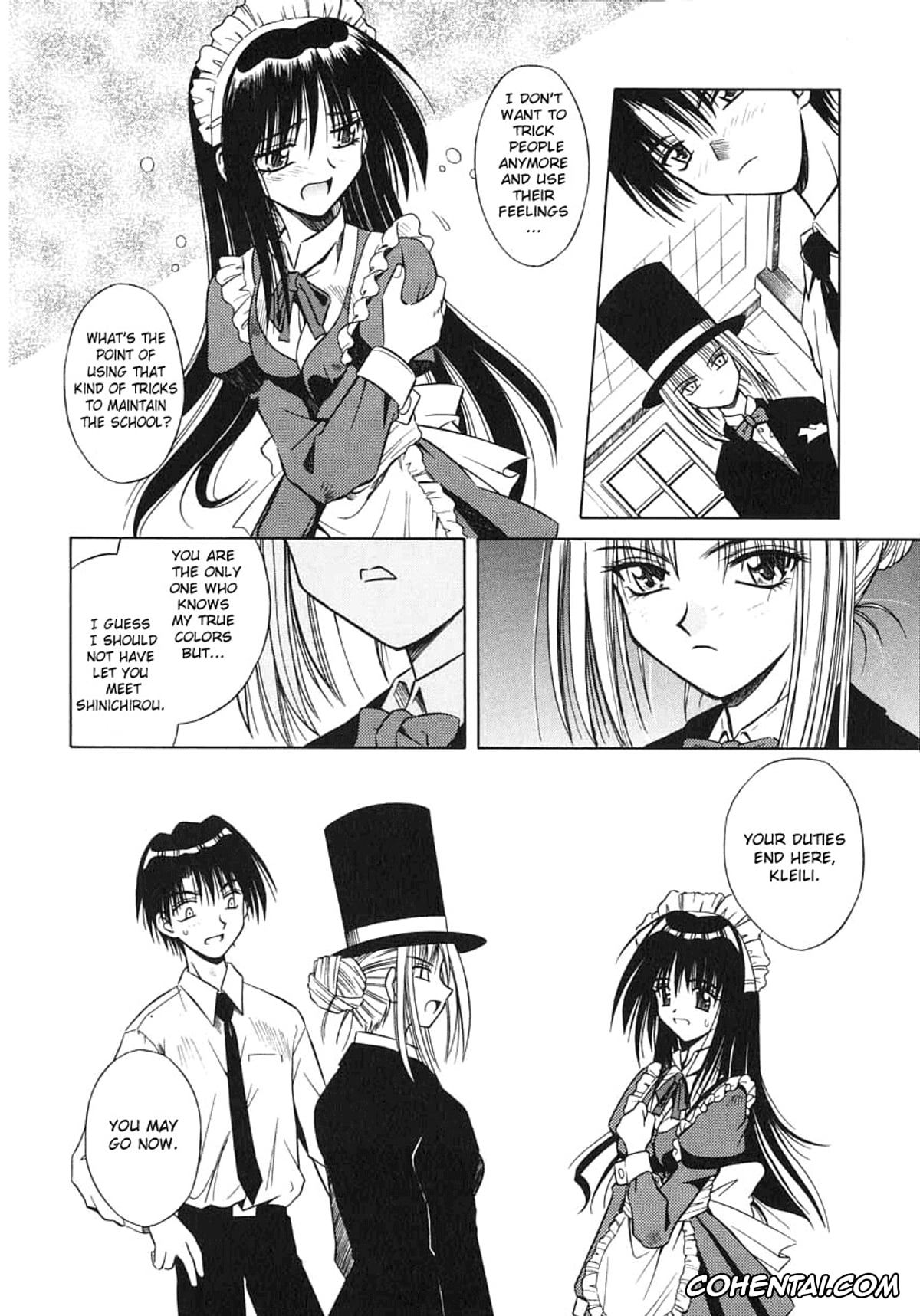 Manga xxx, Tankoubon xxx, Palladium Garden, pagina 157