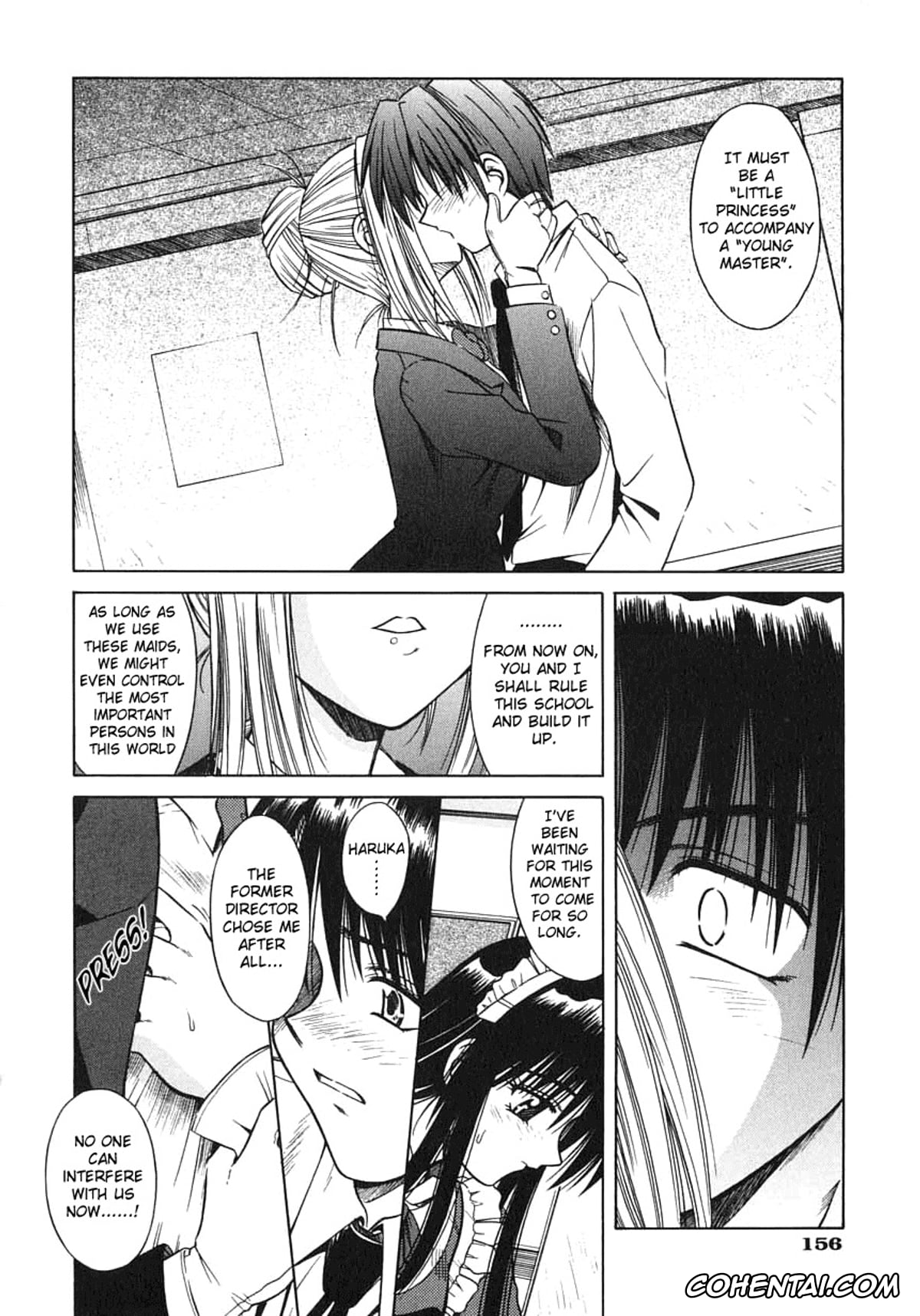 Manga hentai, Tankoubon hentai, Palladium Garden, pagina 159