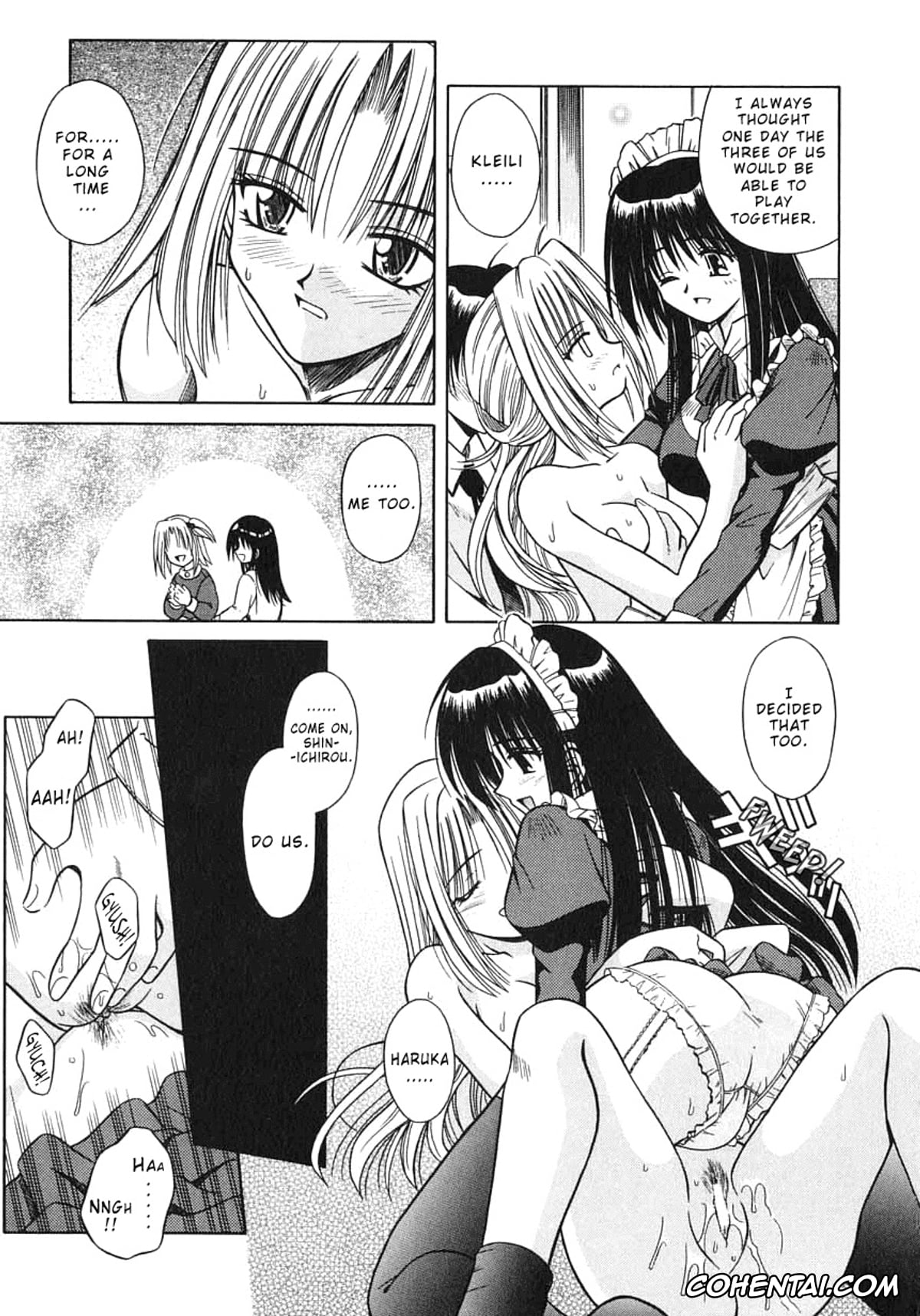 Manga porno, Tankoubon porno, Palladium Garden, pagina 164