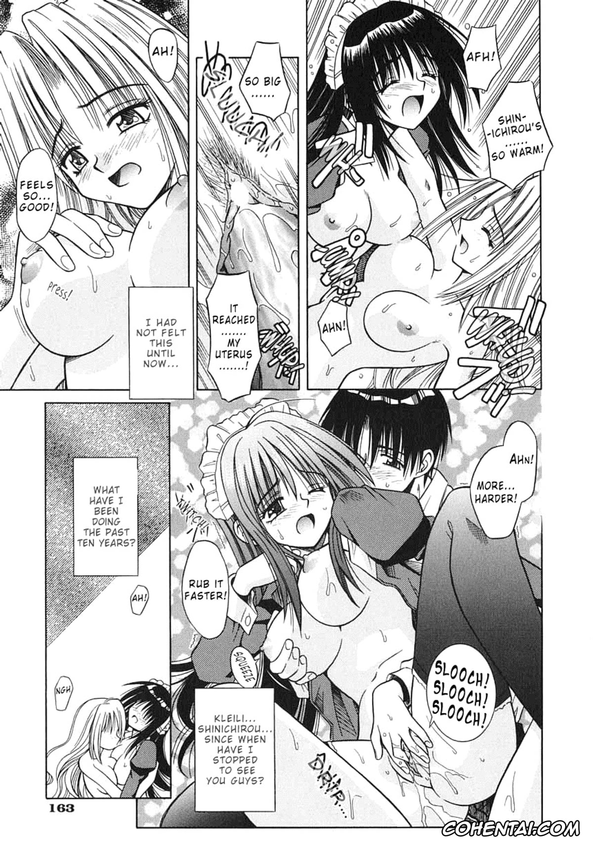 Manga xxx, Tankoubon xxx, Palladium Garden, pagina 166