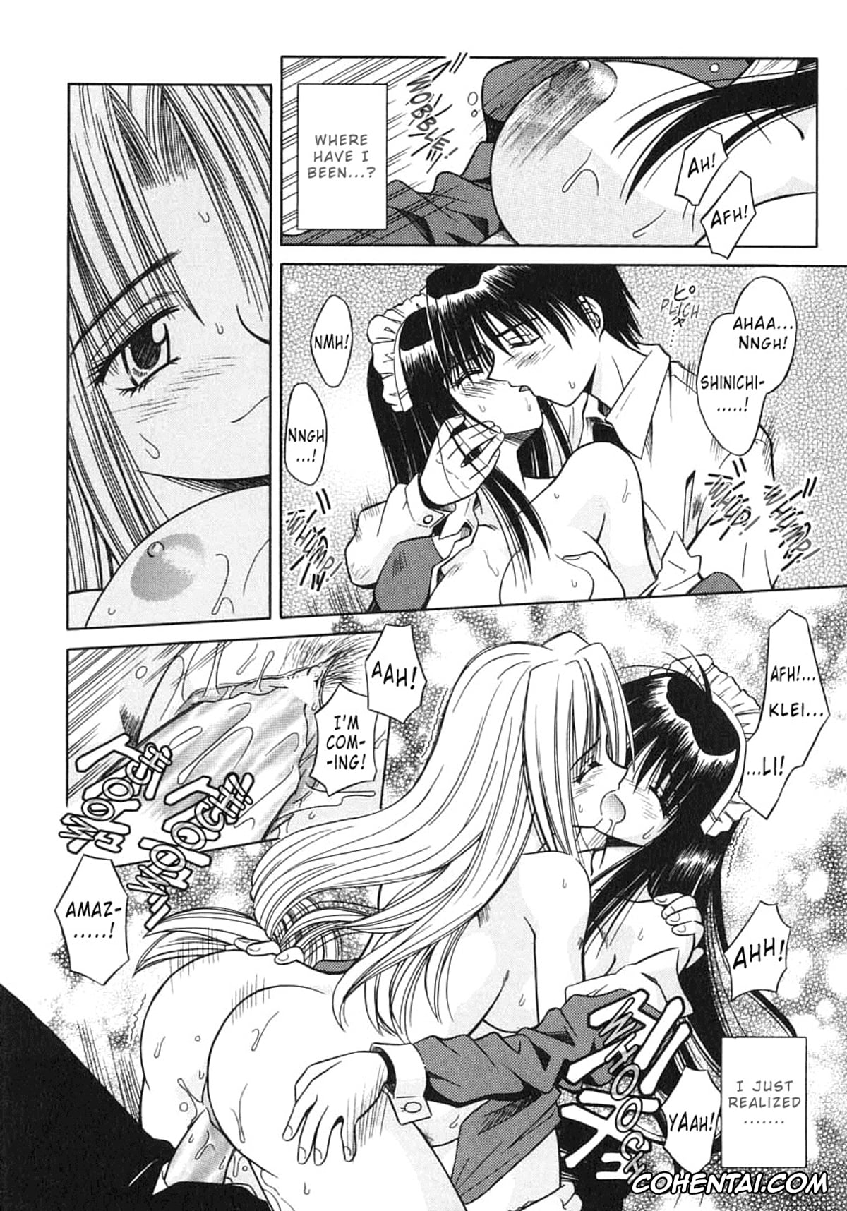 Manga porno, Tankoubon porno, Palladium Garden, pagina 167