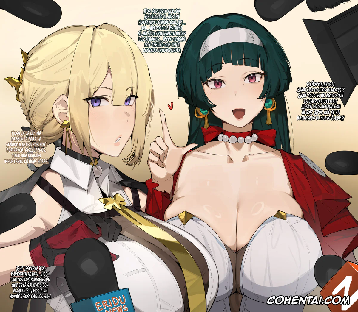 Zenless Zone Zero xxx, Genshin Impact xxx, Astra Yao xxx, Clorinde xxx, Evelyn Chevalier xxx, Astra y Evelyn (Genshin Impact, Zenless Zone Zero), pagina 1