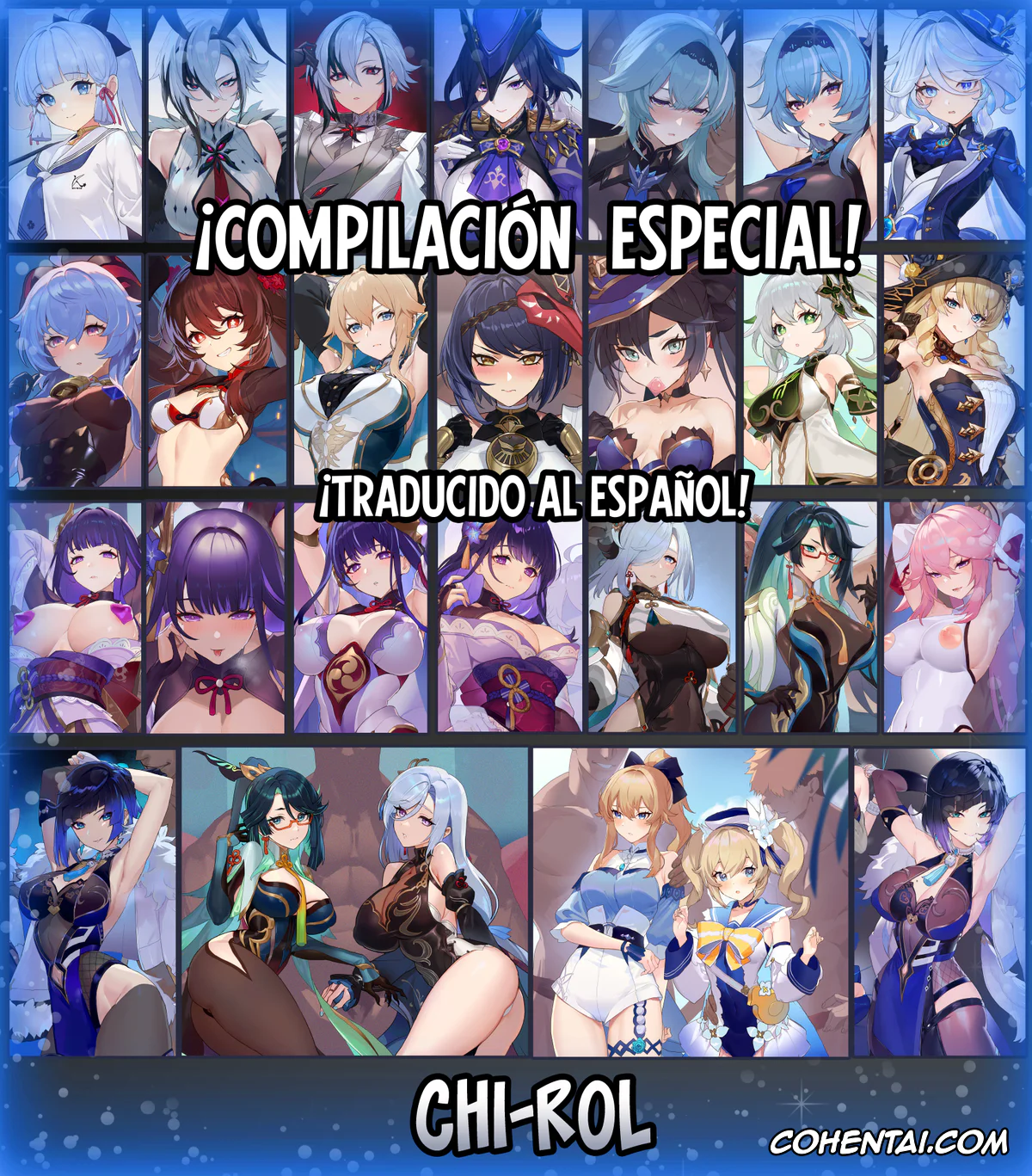 Genshin Impact xxx, Arlecchino xxx, Ayaka Kamisato xxx, Barbara Pegg xxx, Clorinde xxx, Eula Lawrence xxx, Focalors | Lady Furina xxx, Ganyu xxx, Hu Tao xxx, Jean Gunnhildr xxx, Mona Megistus xxx, Nahida xxx, Navia Caspar xxx, Raiden Shogun xxx, Shenhe xxx, Xianyun | Cloud Retainer xxx, Yae Miko xxx, Yelan xxx, Compilación Especial (Genshin Impact), pagina 1