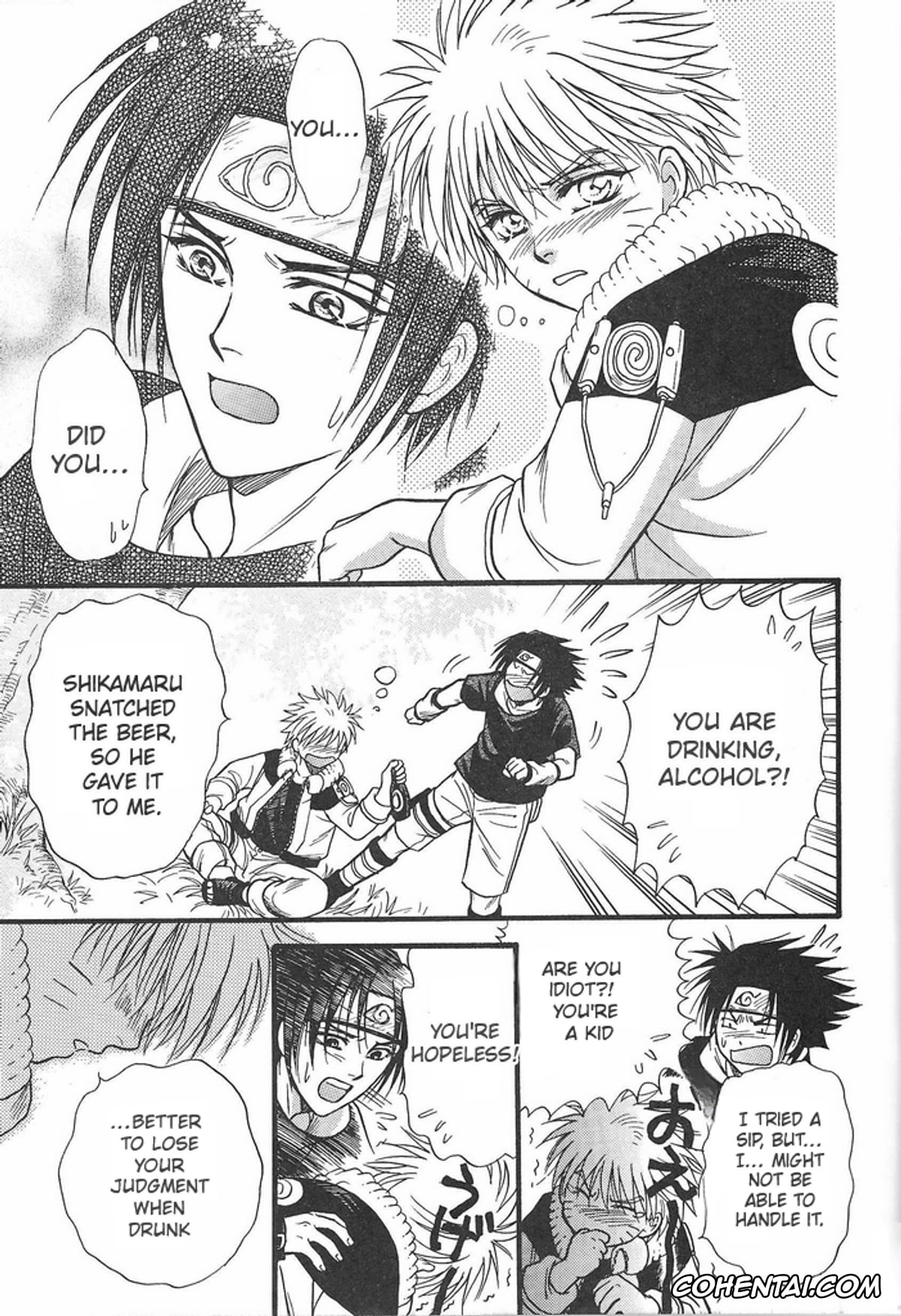 NARUTO hentai, Naruto Uzumaki hentai, Sasuke Uchiha hentai, Vermilion (Naruto), pagina 36