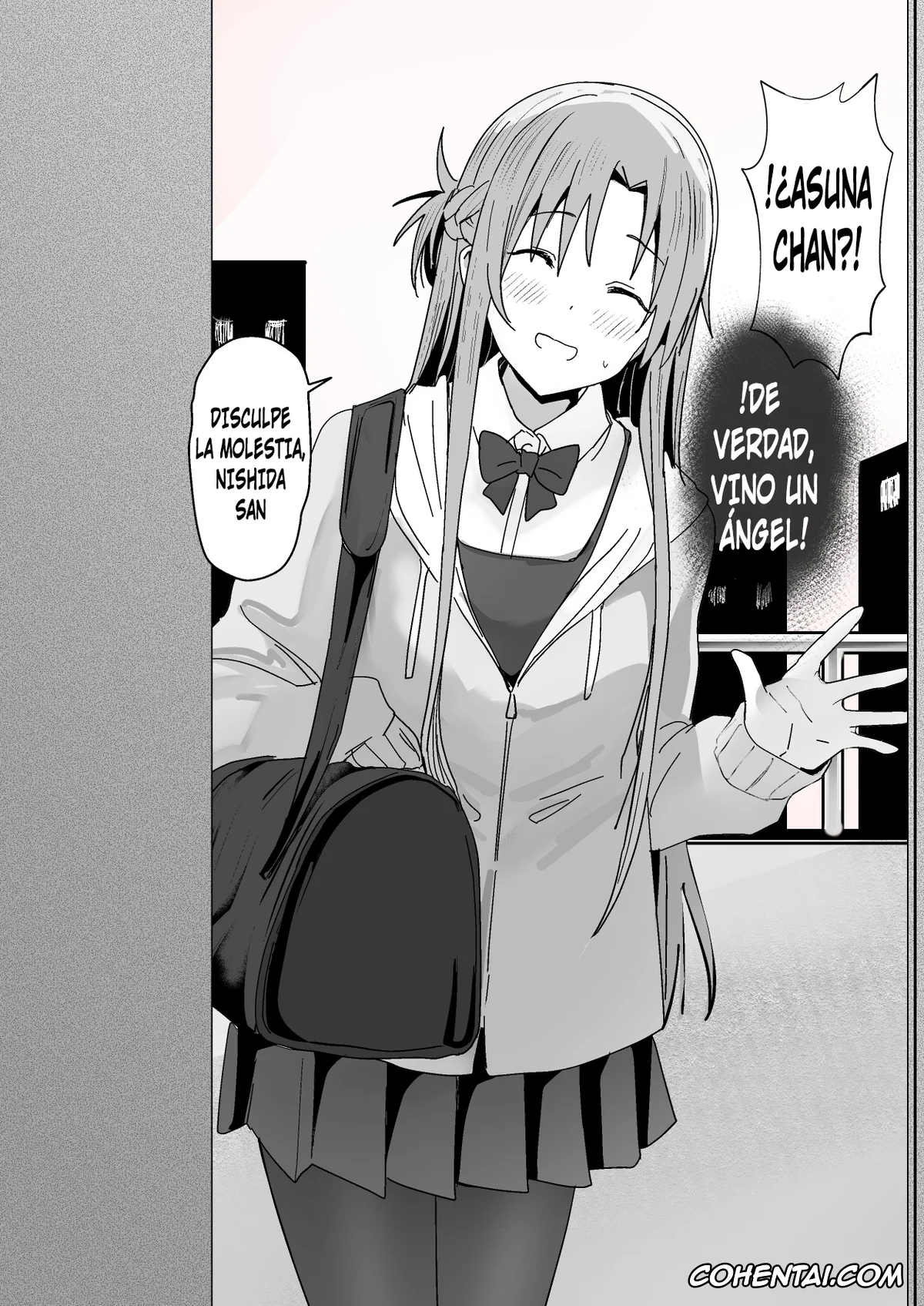 Sword Art Online hentai, Asuna Yuuki hentai, Asuna – Nishida 4 (Sword Art Online), pagina 6