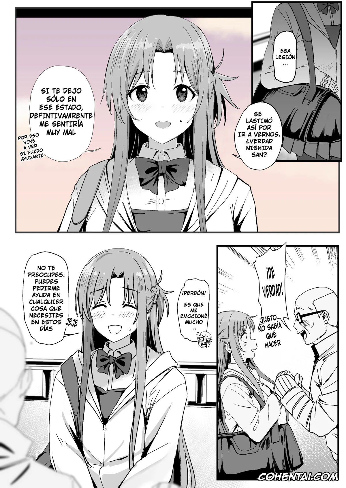 Sword Art Online xxx, Asuna Yuuki xxx, Asuna – Nishida 4 (Sword Art Online), pagina 7