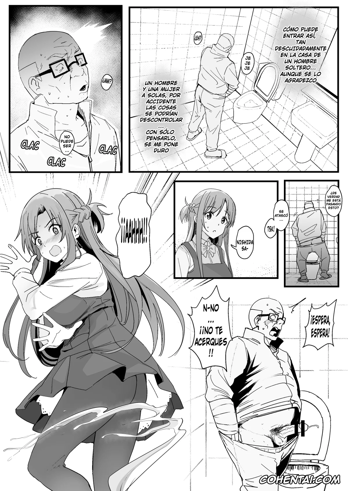 Sword Art Online xxx, Asuna Yuuki xxx, Asuna – Nishida 4 (Sword Art Online), pagina 10