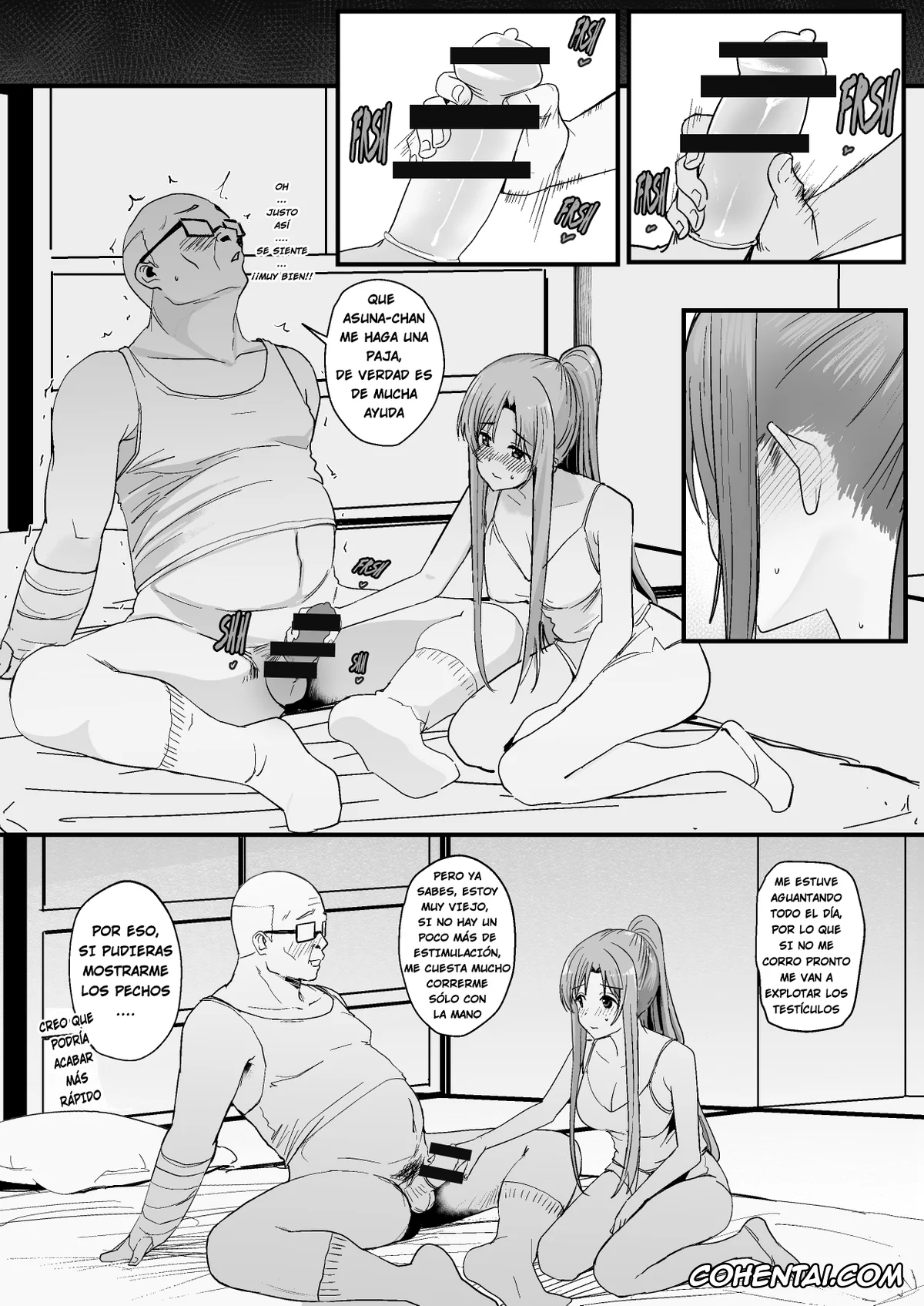 Sword Art Online hentai, Asuna Yuuki hentai, Asuna – Nishida 4 (Sword Art Online), pagina 15