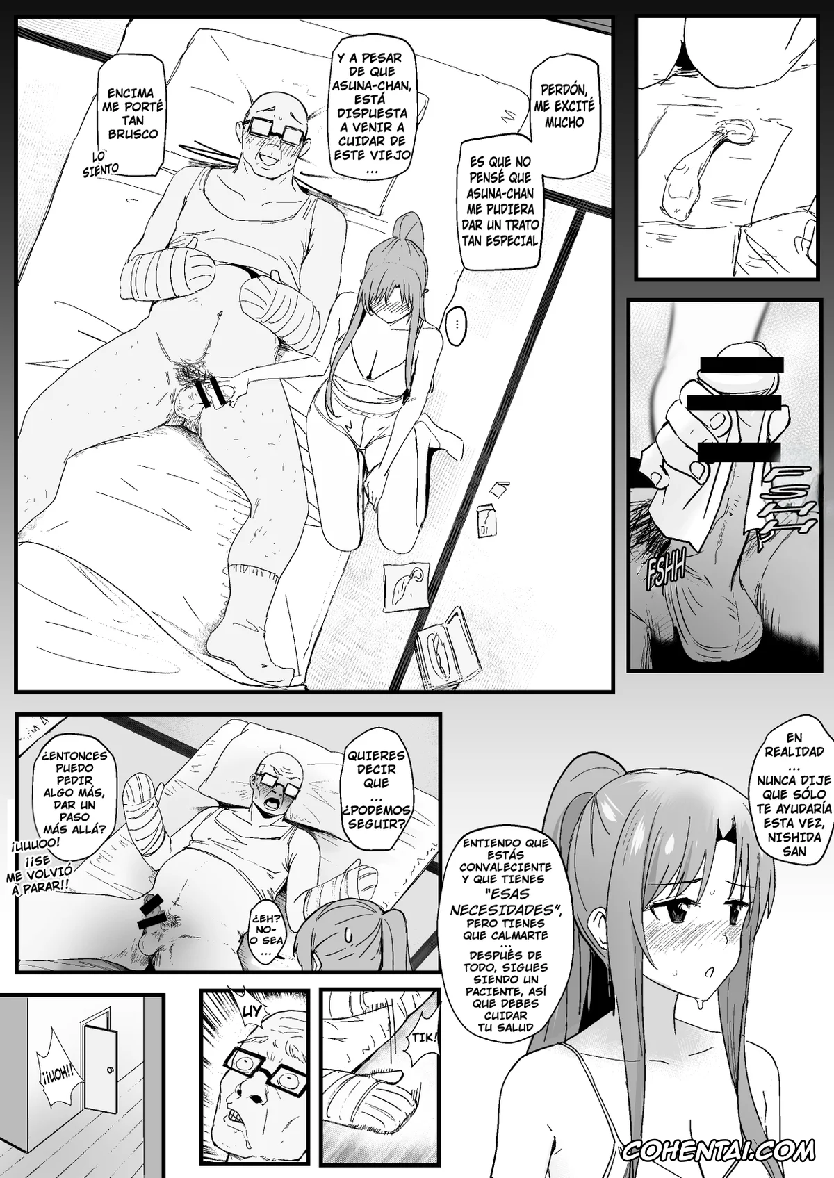 Sword Art Online porno, Asuna Yuuki porno, Asuna – Nishida 4 (Sword Art Online), pagina 20