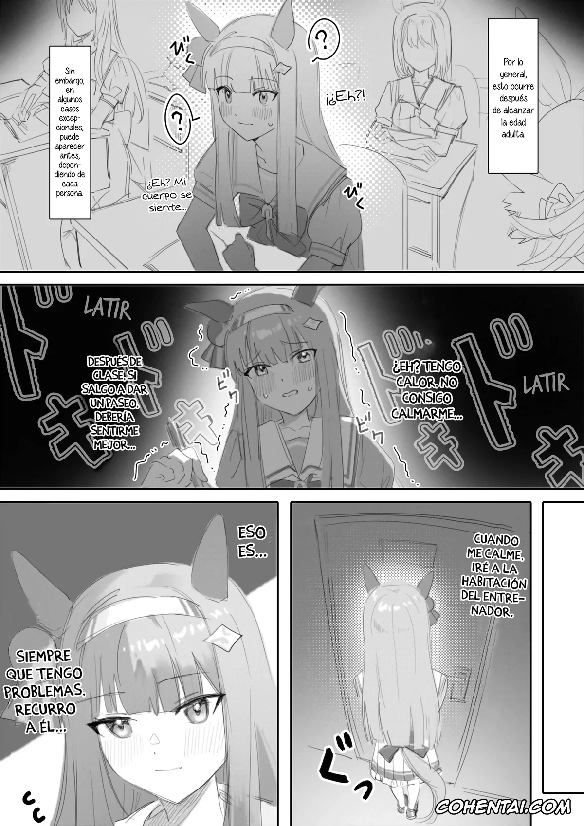 Uma Musume Pretty Derby xxx, Air Groove xxx, Silence Suzuka xxx, Trainer xxx, Muramura (Uma Musume Pretty Derby), pagina 4