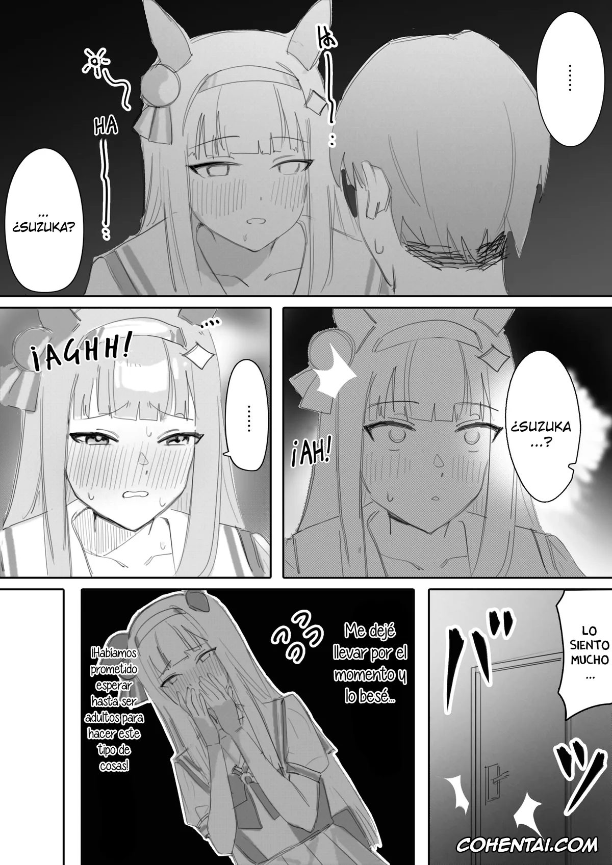 Uma Musume Pretty Derby hentai, Air Groove hentai, Silence Suzuka hentai, Trainer hentai, Muramura (Uma Musume Pretty Derby), pagina 9