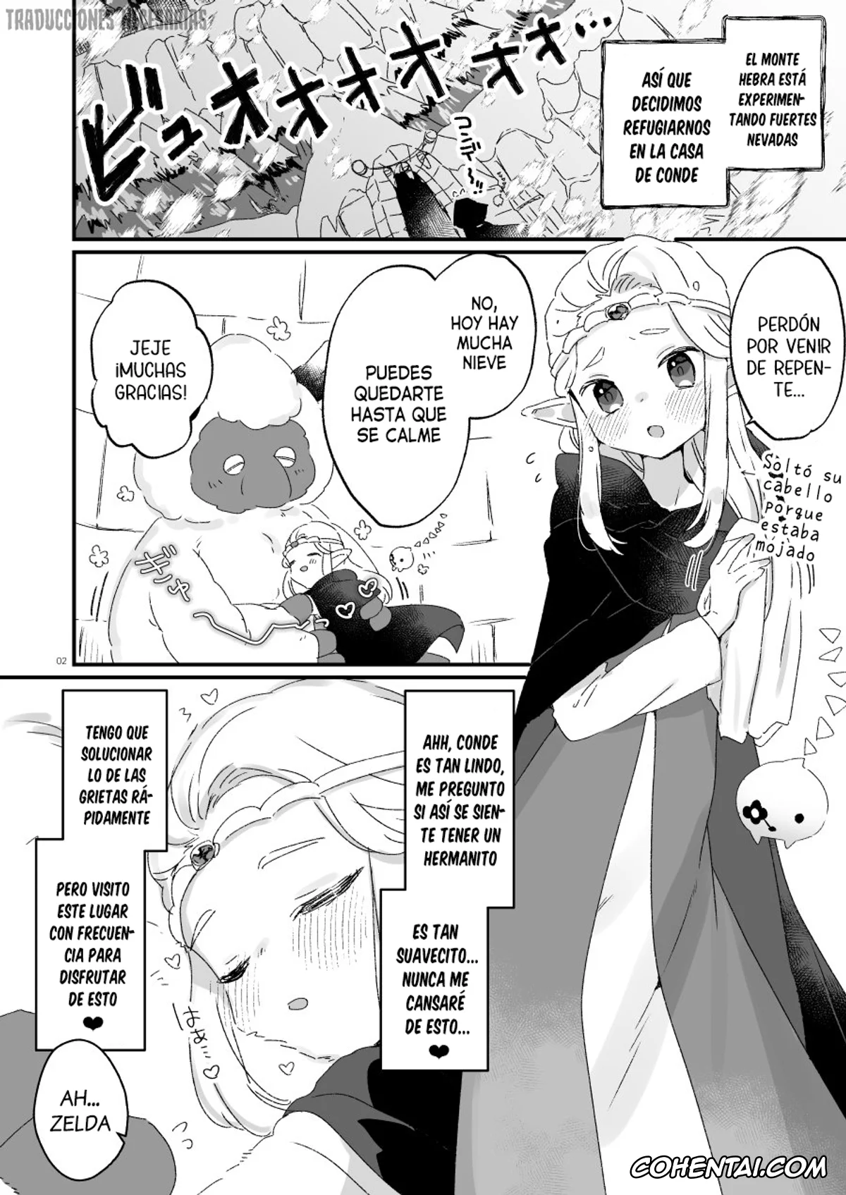 The Legend Of Zelda xxx, Princess Zelda xxx, Hebra Yama Wa Kyou Mo Yuki/Chiekari Eichihon (The Legend of Zelda׃ Echoes of Wisdom), pagina 1