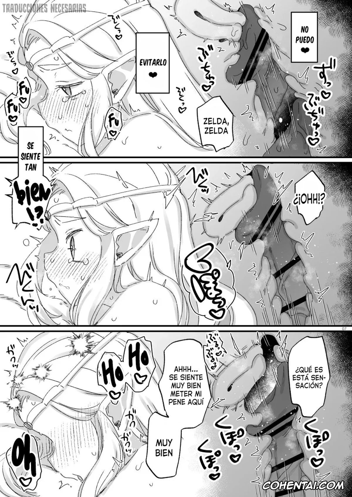 The Legend Of Zelda hentai, Princess Zelda hentai, Hebra Yama Wa Kyou Mo Yuki/Chiekari Eichihon (The Legend of Zelda׃ Echoes of Wisdom), pagina 6