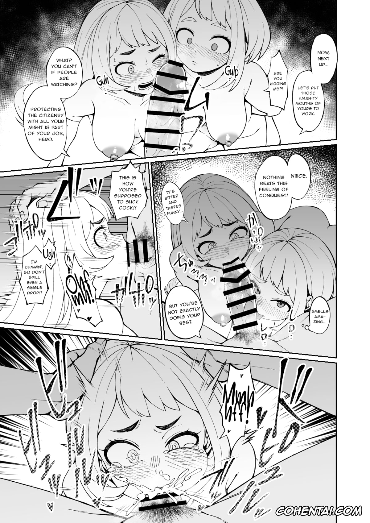 My Hero Academia | Boku No Hero Academia porno, Nejire Hado porno, Ochako Uraraka porno, Nigari no Furi shita Amai Shiru (Boku No Hero Academia), pagina 2