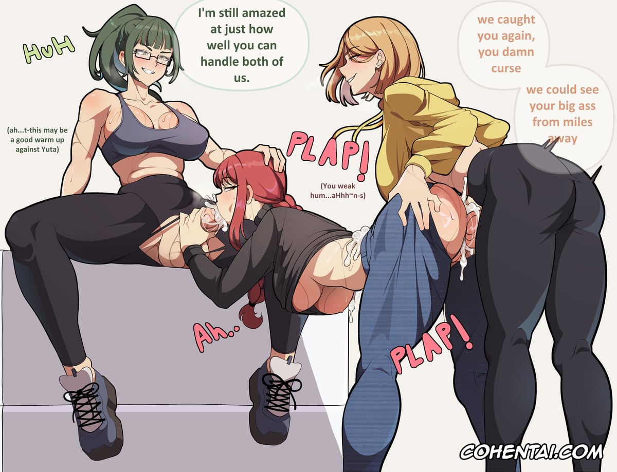 Chainsaw Man hentai, Jujutsu Kaisen hentai, Maki Zenin hentai, Makima hentai, Nobara Kugisaki hentai, Maki Zenin x Kugisaki Nobara x Makima Futanari (Chainsaw Man, Jujutsu Kaisen), pagina 3