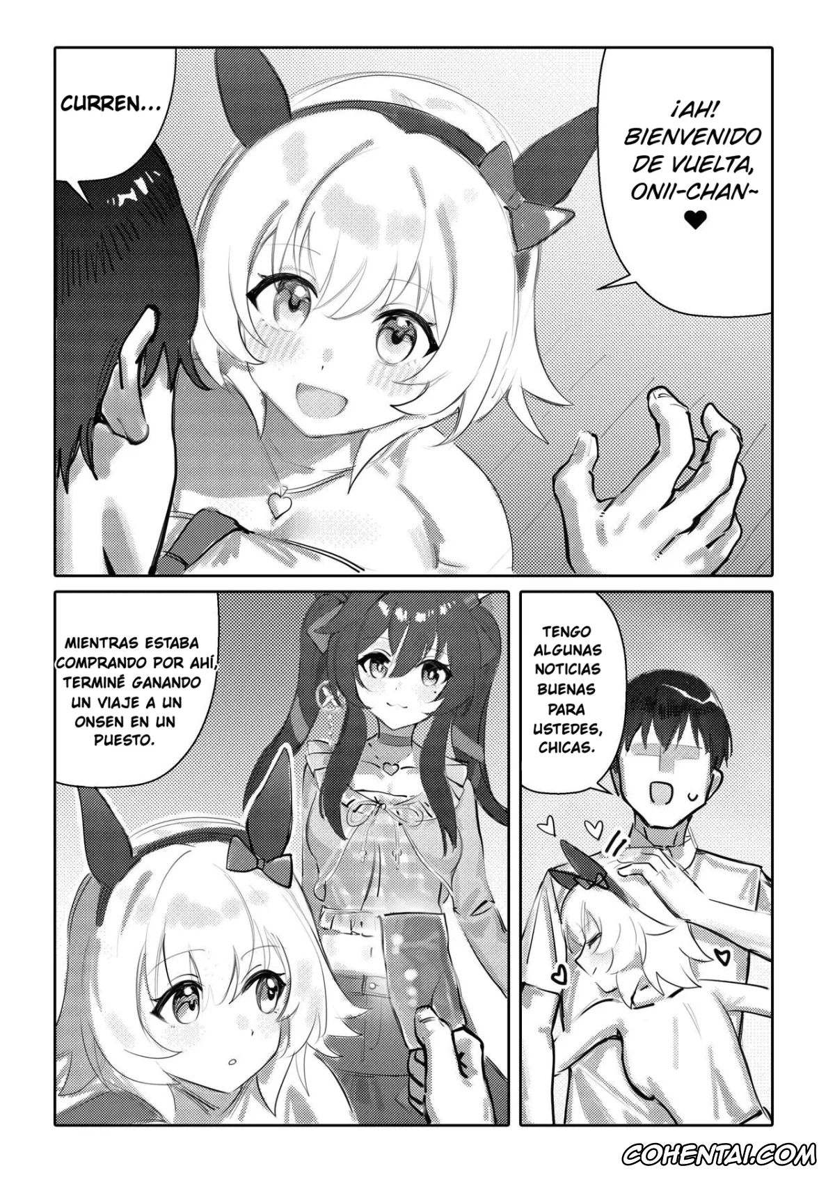 Uma Musume Pretty Derby xxx, Curren Chan xxx, Vivlos xxx, Imouto to Imouto to Onsen (Uma Musume Pretty Derby), pagina 4