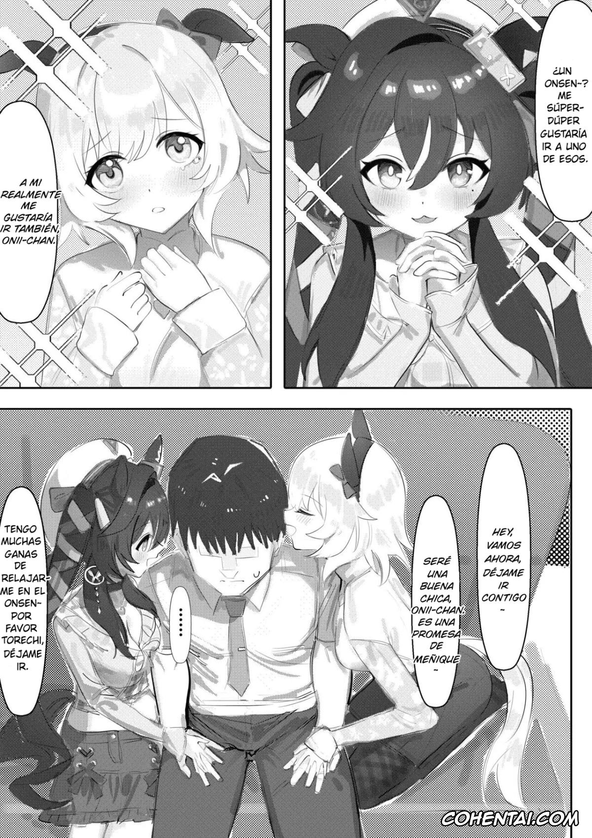 Uma Musume Pretty Derby porno, Curren Chan porno, Vivlos porno, Imouto to Imouto to Onsen (Uma Musume Pretty Derby), pagina 5
