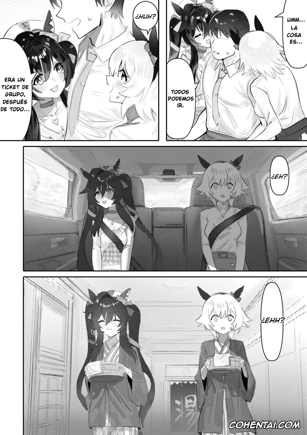 Uma Musume Pretty Derby hentai, Curren Chan hentai, Vivlos hentai, Imouto to Imouto to Onsen (Uma Musume Pretty Derby), pagina 6