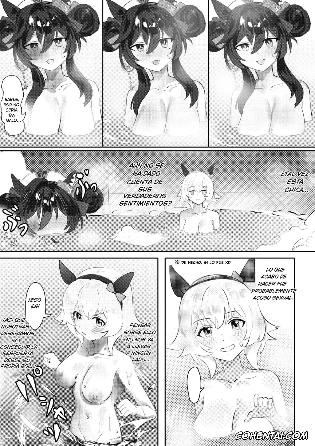 Uma Musume Pretty Derby hentai, Curren Chan hentai, Vivlos hentai, Imouto to Imouto to Onsen (Uma Musume Pretty Derby), pagina 9
