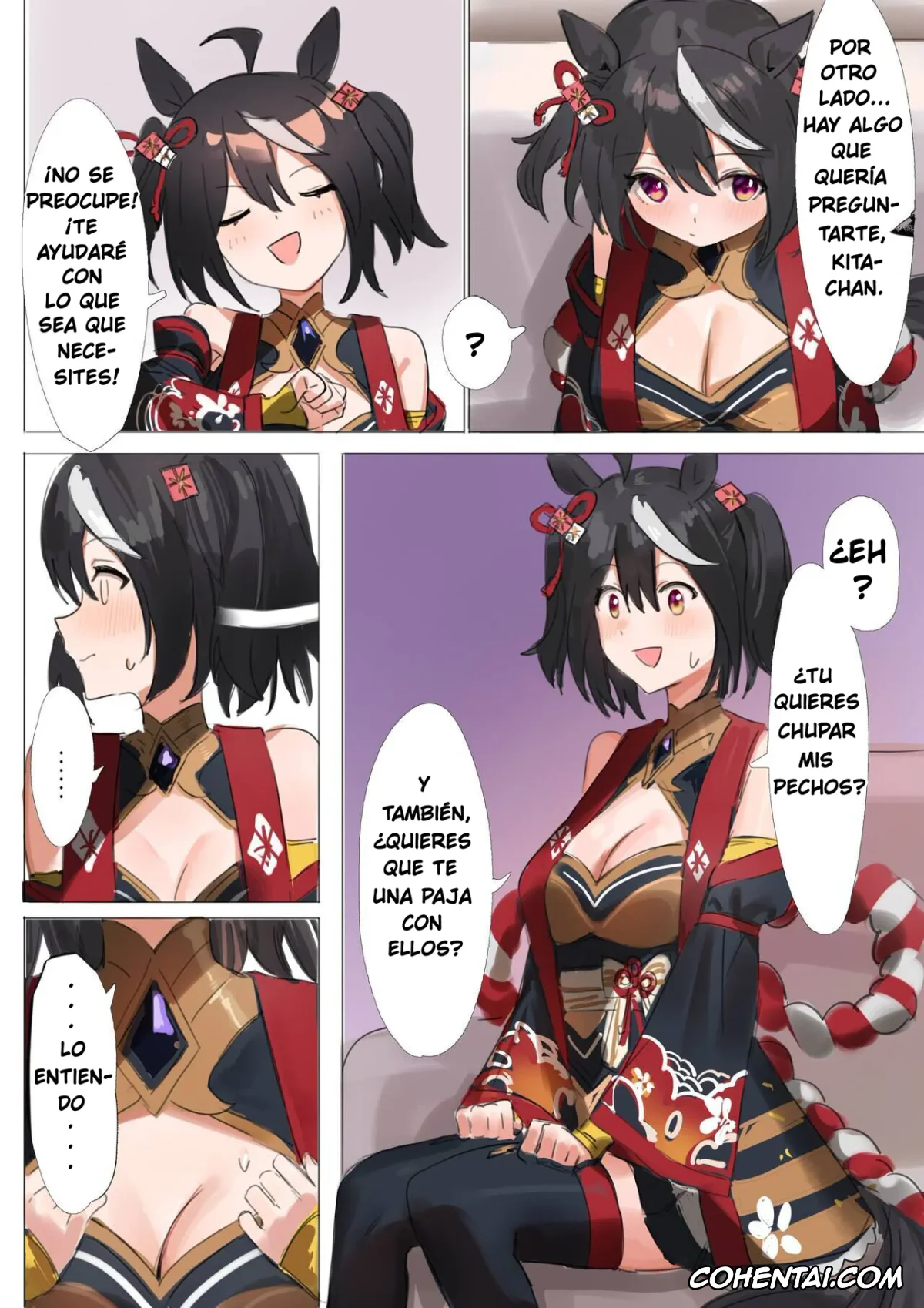 Uma Musume Pretty Derby xxx, Kitasan Black xxx, Trainer xxx, Kitasan Umapyoi (Uma Musume Pretty Derby), pagina 4