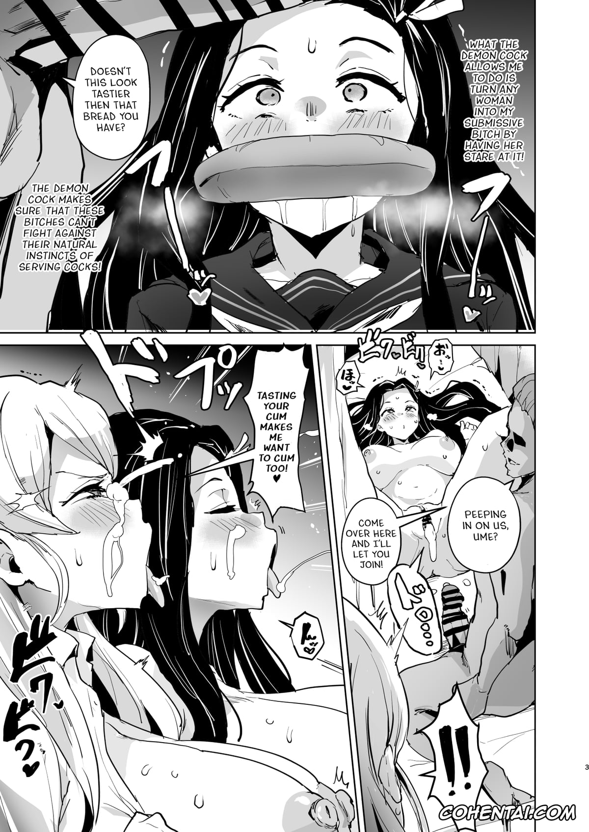 Kimetsu No Yaiba | Demon Slayer hentai, Kanae Kochou hentai, Kanao Tsuyuri hentai, Shinobu hentai, Shinobu Kochou hentai, Kimetsu Gakuen Oni Chinpo Sennou (Kimetsu no Yaiba), pagina 3