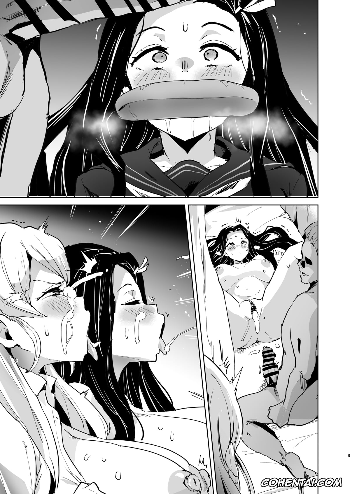 Kimetsu No Yaiba | Demon Slayer porno, Kanae Kochou porno, Kanao Tsuyuri porno, Shinobu porno, Shinobu Kochou porno, Kimetsu Gakuen Oni Chinpo Sennou (Kimetsu no Yaiba), pagina 8