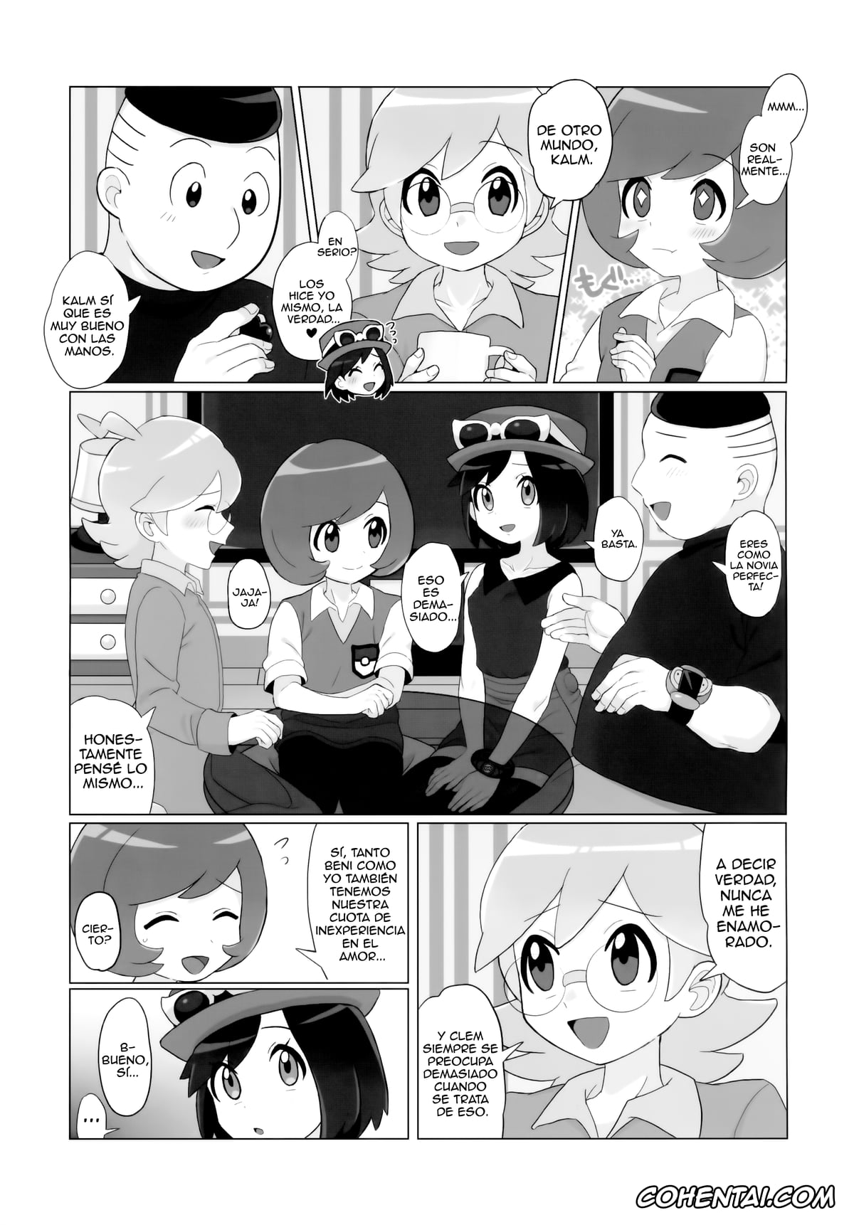 Pokemon | Pocket Monsters hentai, Calem hentai, Clemont hentai, Siebold hentai, Tierno hentai, Trevor hentai, Kalos no Shounen Kairaku Mesu Ochi X (Pokémon X and Y), pagina 6