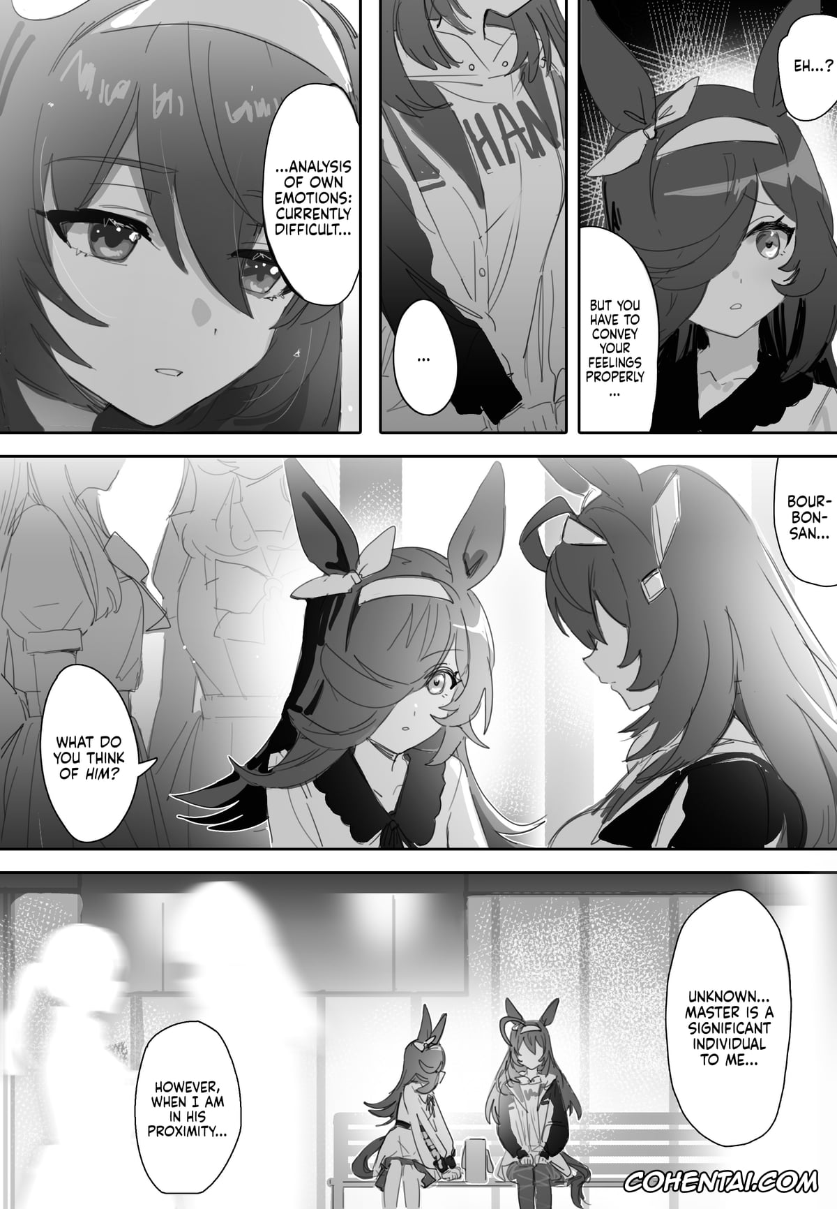 Uma Musume Pretty Derby hentai, Mihono Bourbon hentai, Koi to Chocolate (Uma Musume Pretty Derby), pagina 3