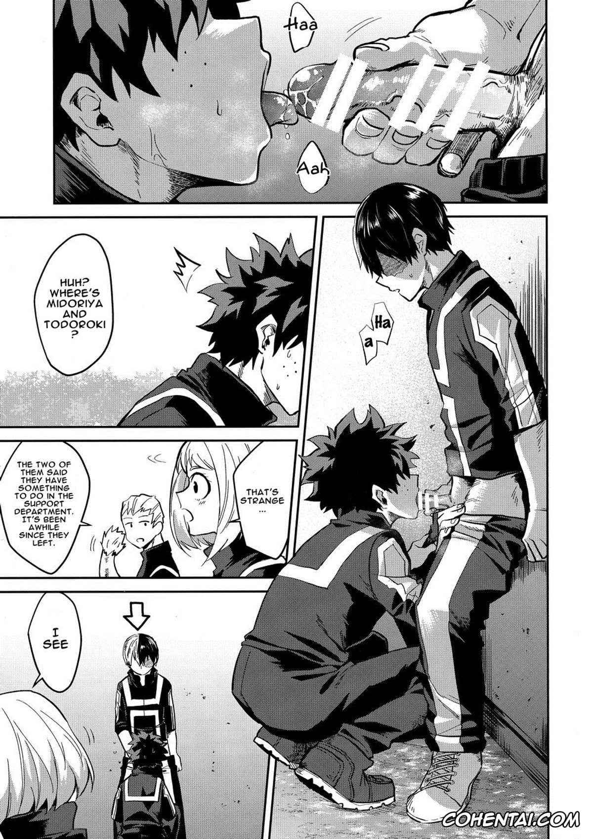 My Hero Academia | Boku No Hero Academia xxx, Izuku Midoriya xxx, Shouto Todoroki xxx, Invisible Baby (Boku no Hero Academia), pagina 4