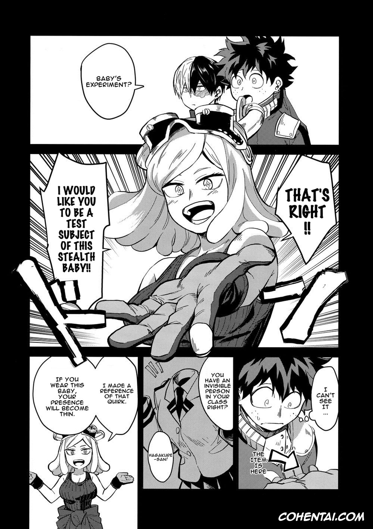 My Hero Academia | Boku No Hero Academia xxx, Izuku Midoriya xxx, Shouto Todoroki xxx, Invisible Baby (Boku no Hero Academia), pagina 7
