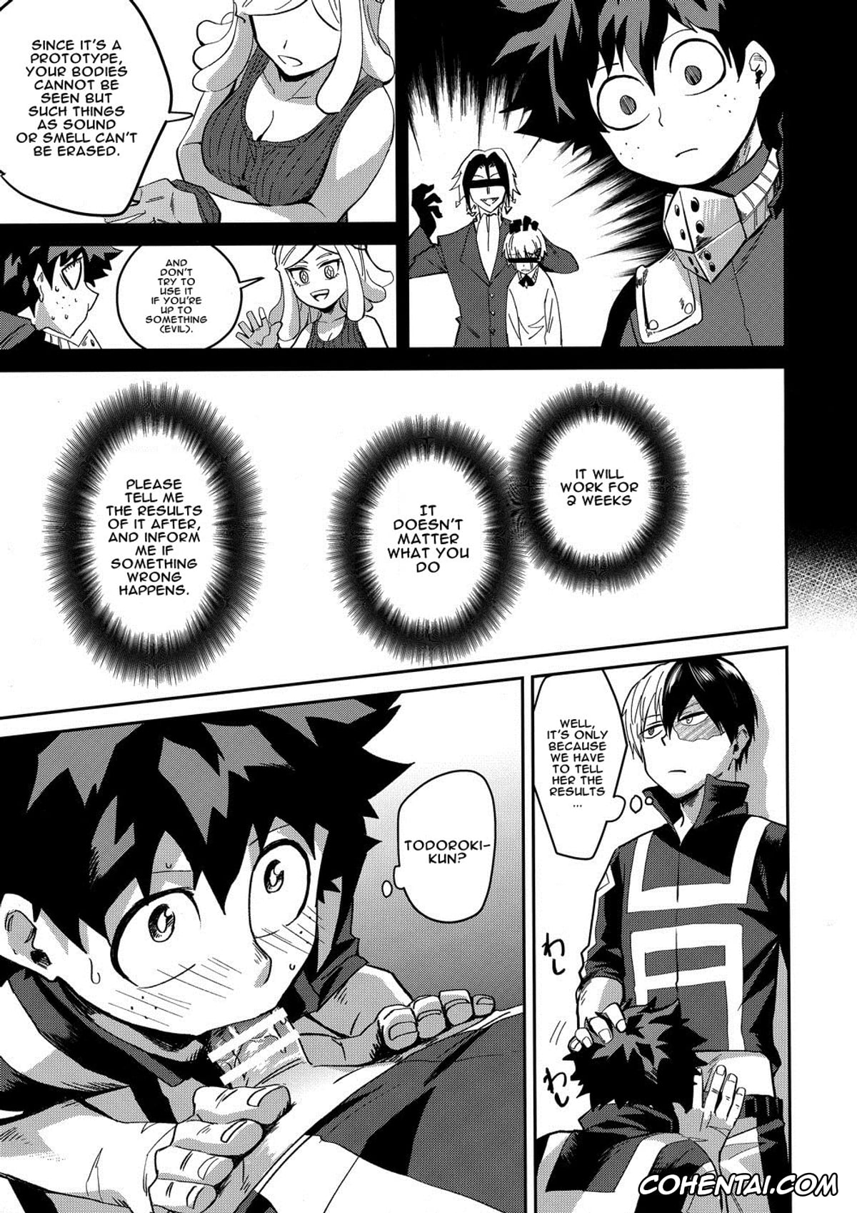 My Hero Academia | Boku No Hero Academia porno, Izuku Midoriya porno, Shouto Todoroki porno, Invisible Baby (Boku no Hero Academia), pagina 8
